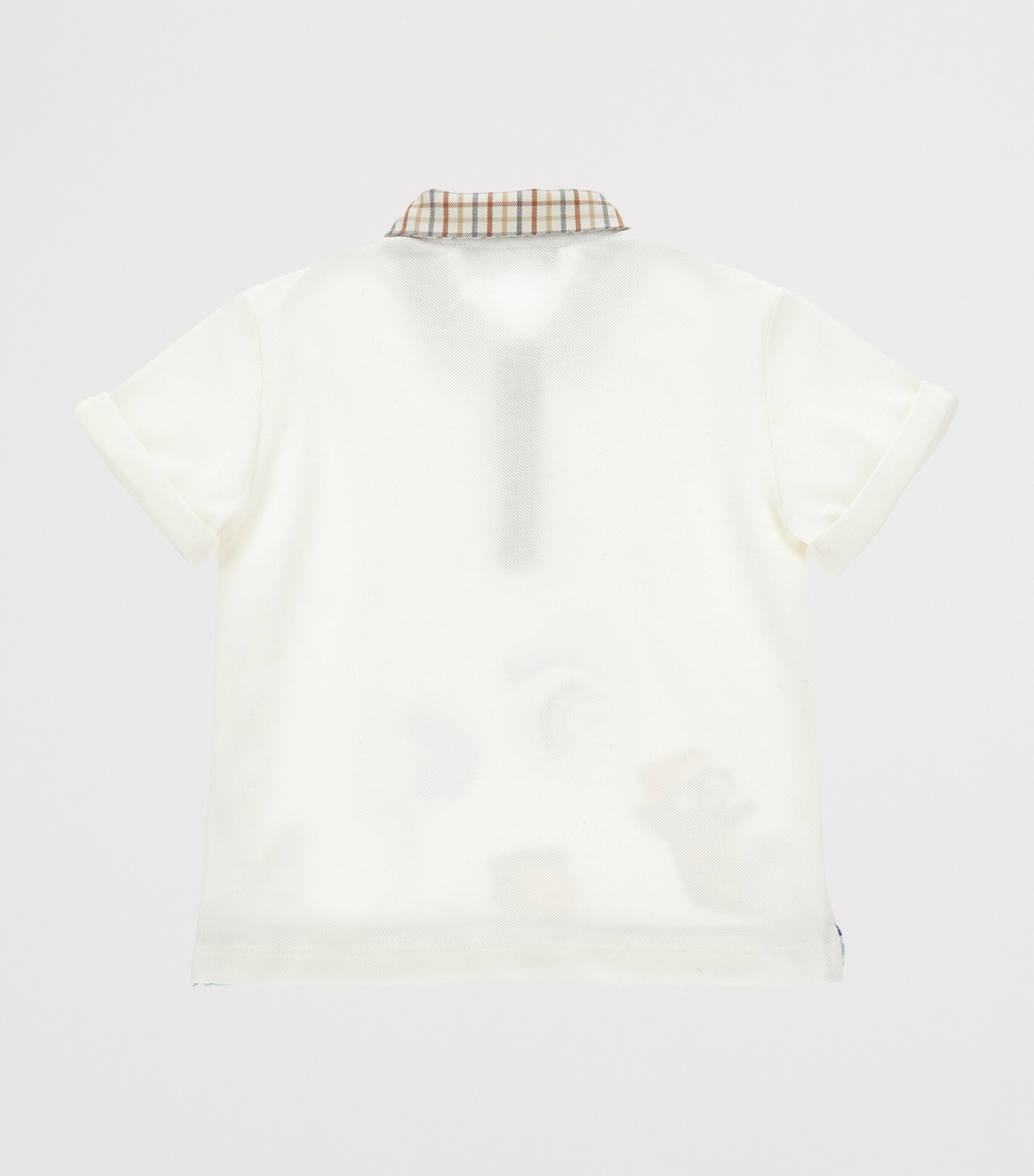 Cotton Printed Polo Shirt (6-24 Months) PANNA Image 2