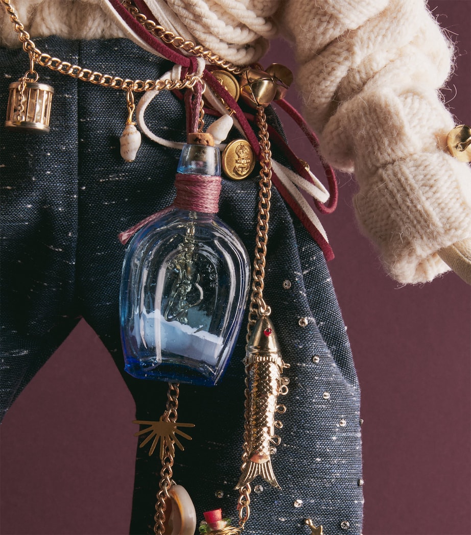 Alice Mary Lynch Fisherman Ornament (55cm) White/navy/red/gold Image 2
