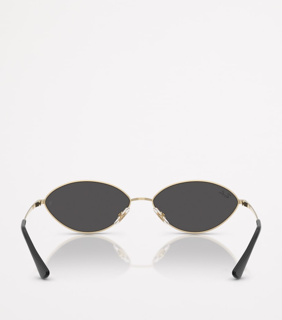 RB3757 Kai Bio-Based Oval Sunglasses 921387 Image 4