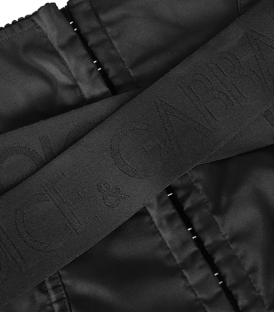 Dolce&Gabbana Corset Belt Black Image 6