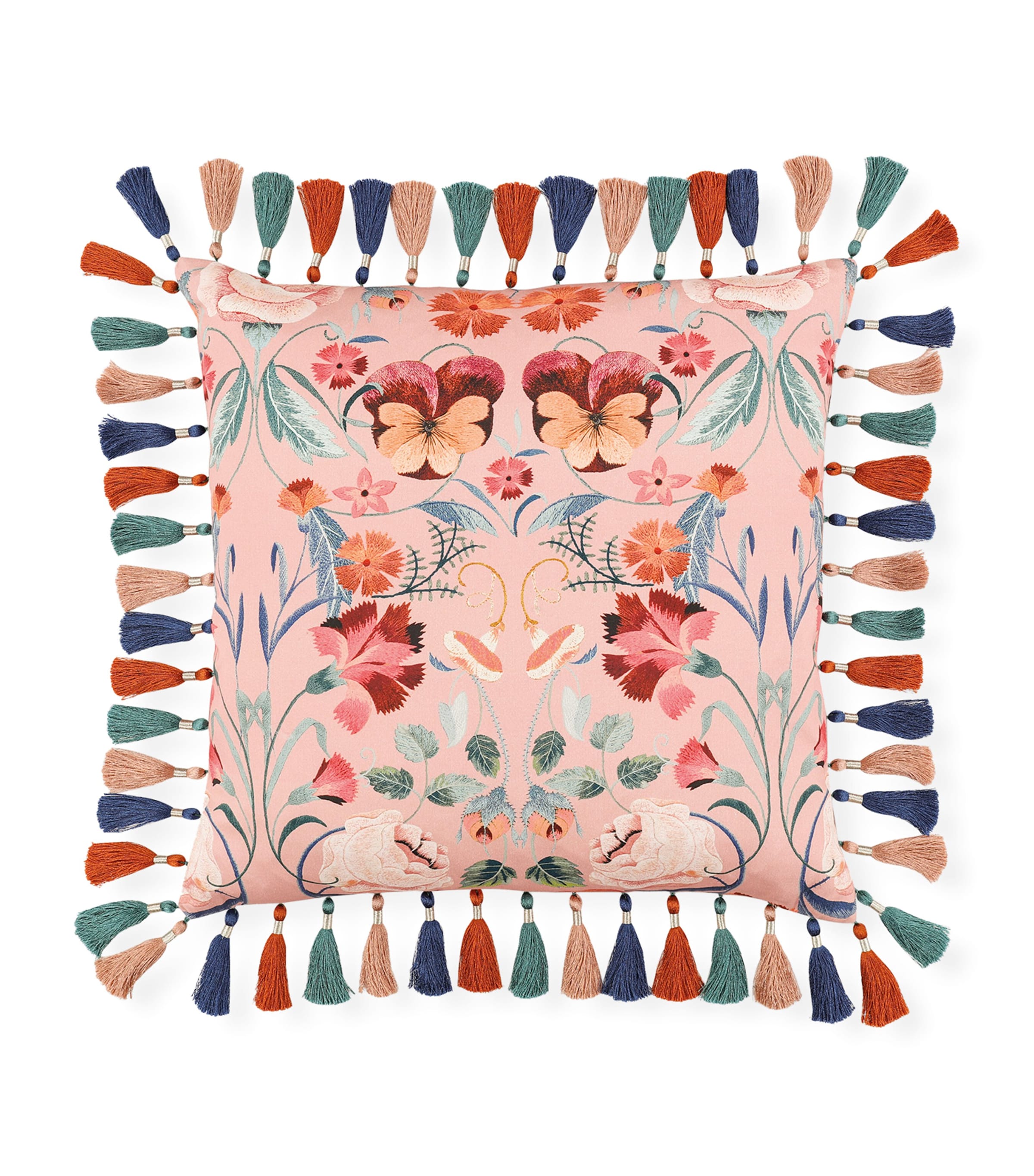 Romo Velvet Bonita Rosa Cushion (50cm x 50cm) | Home Furnishings | Cushions | 5265