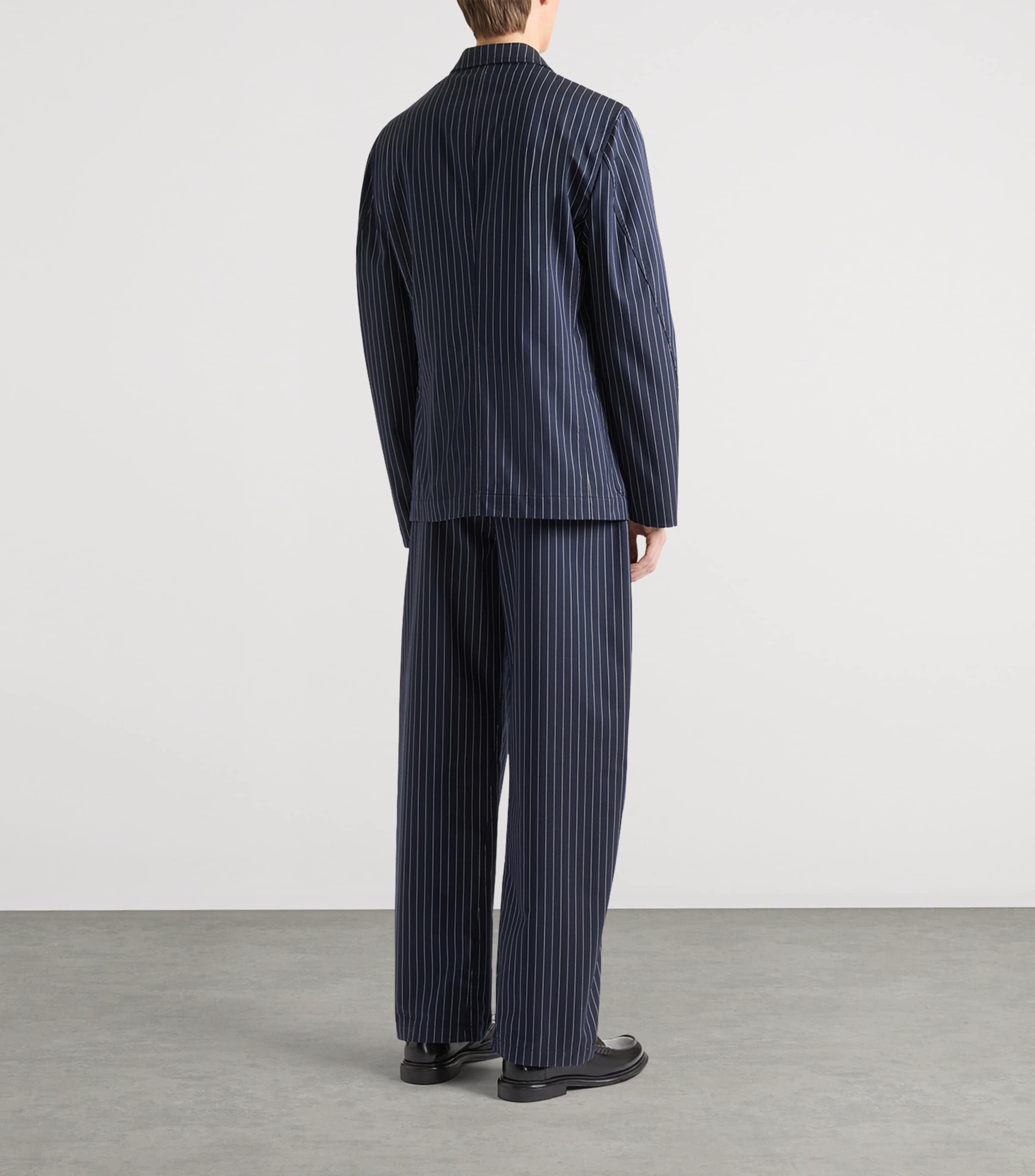 Givenchy Mens Stripe Deconstructed Blazer Image 3