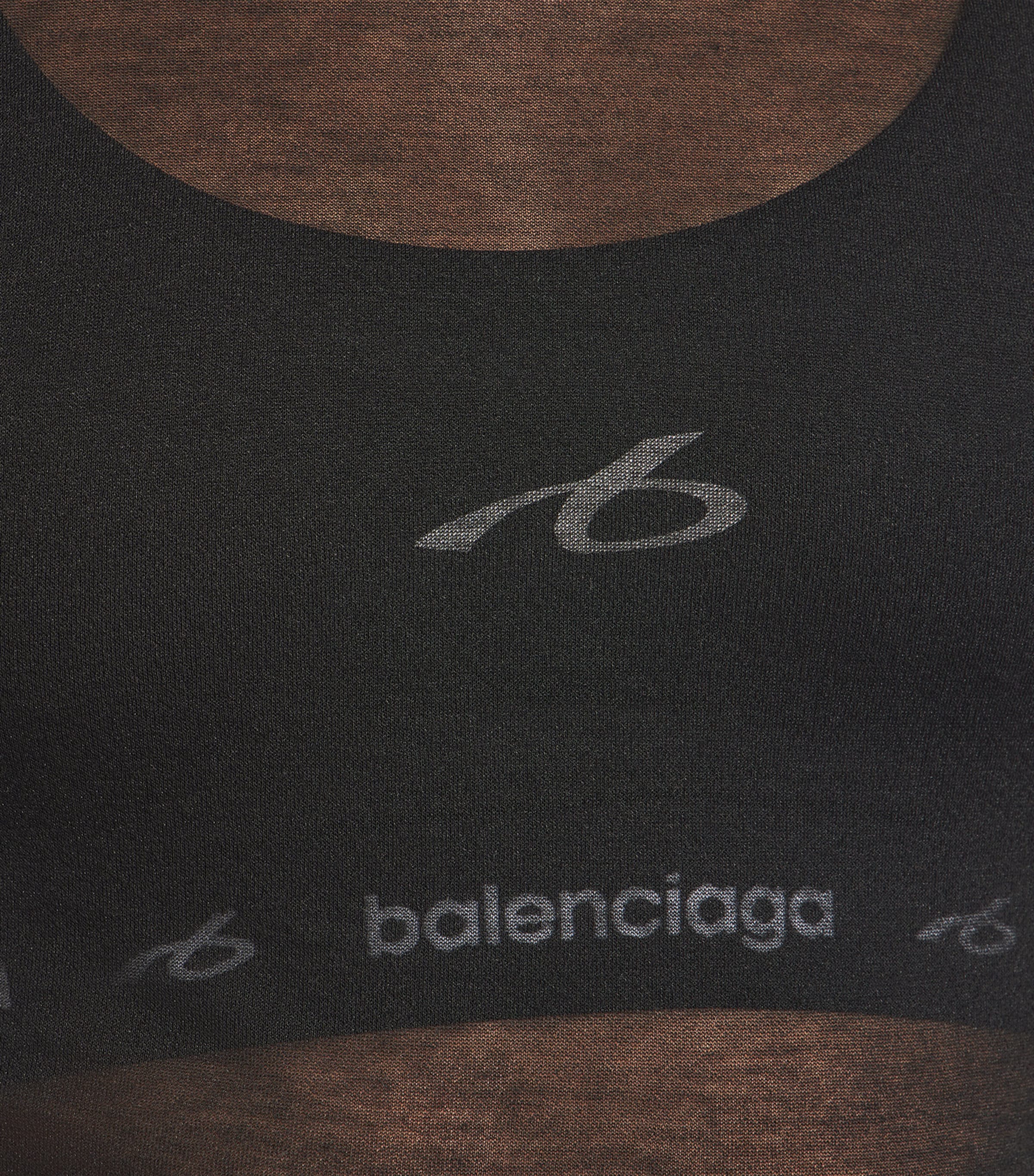 Balenciaga Womens Technical Logo Bra Image 6