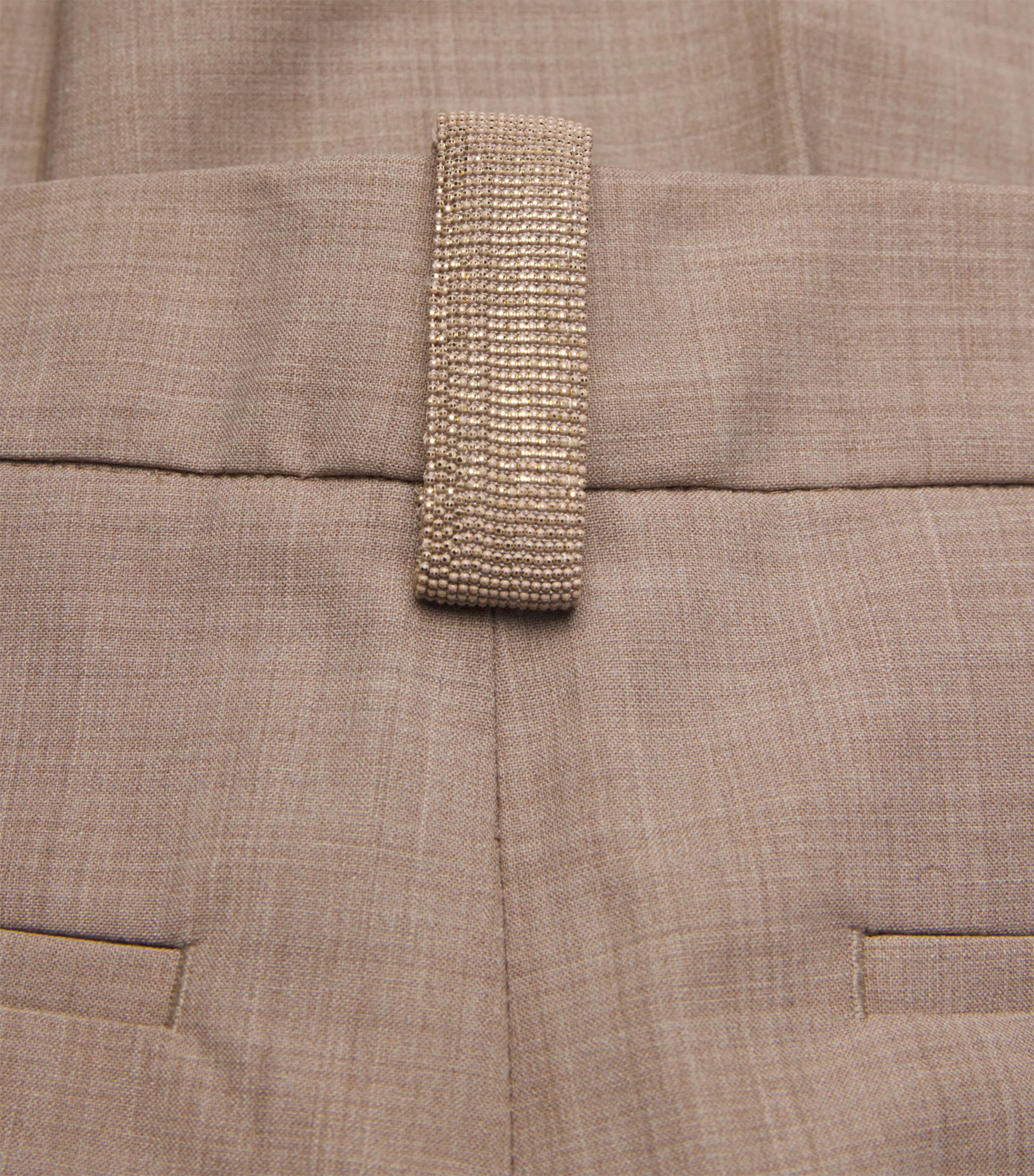 Wool-Blend High-Rise Straight Trousers 0157 ACERO Image 5