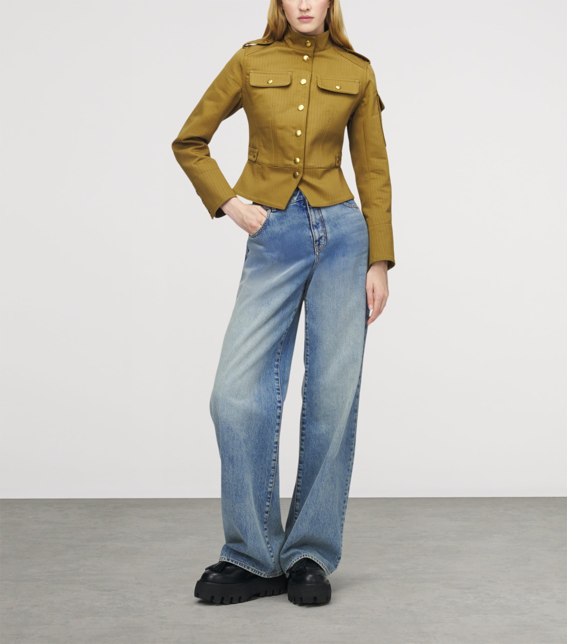 Utility Peplum Jacket 2727 Image 2