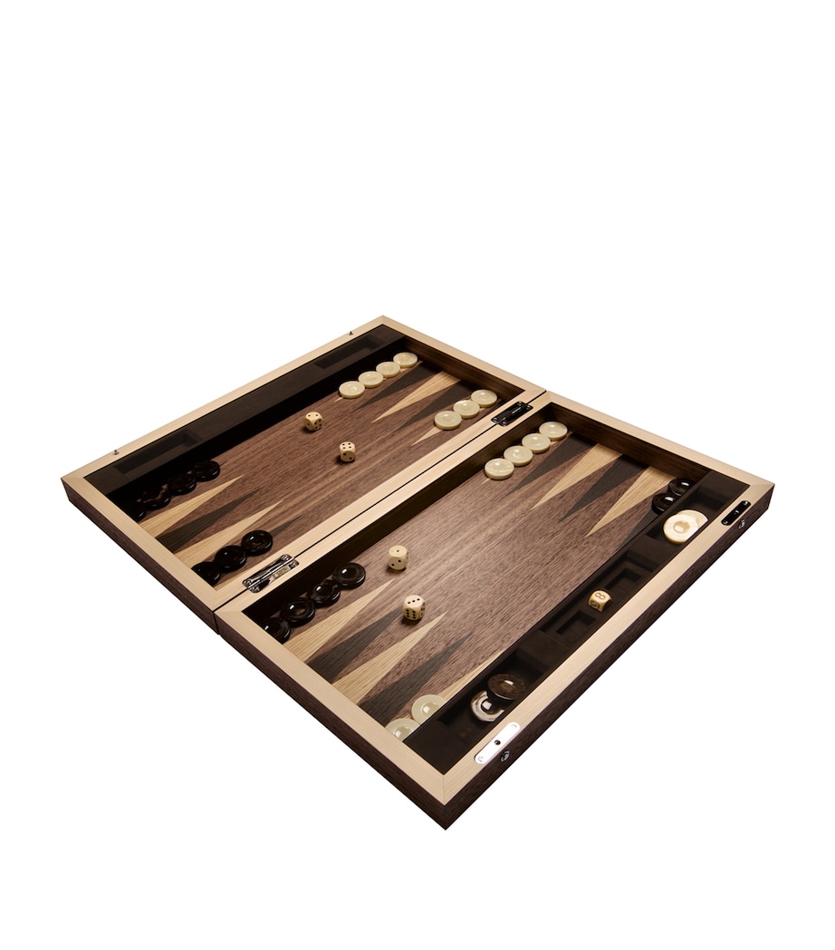 L.U.C. Backgammon Set BROWN Image 4