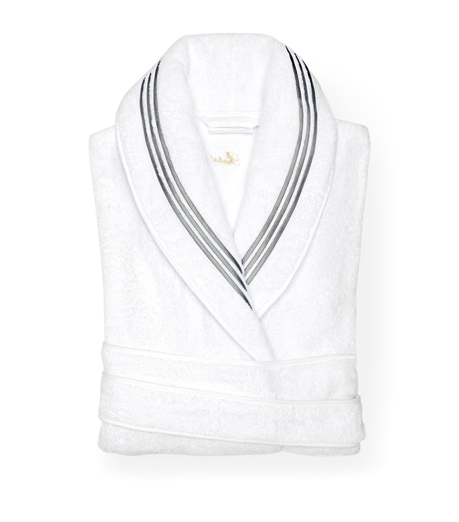 Tre Righe Robe (Extra Large) WHT/CHARCOAL Image 1