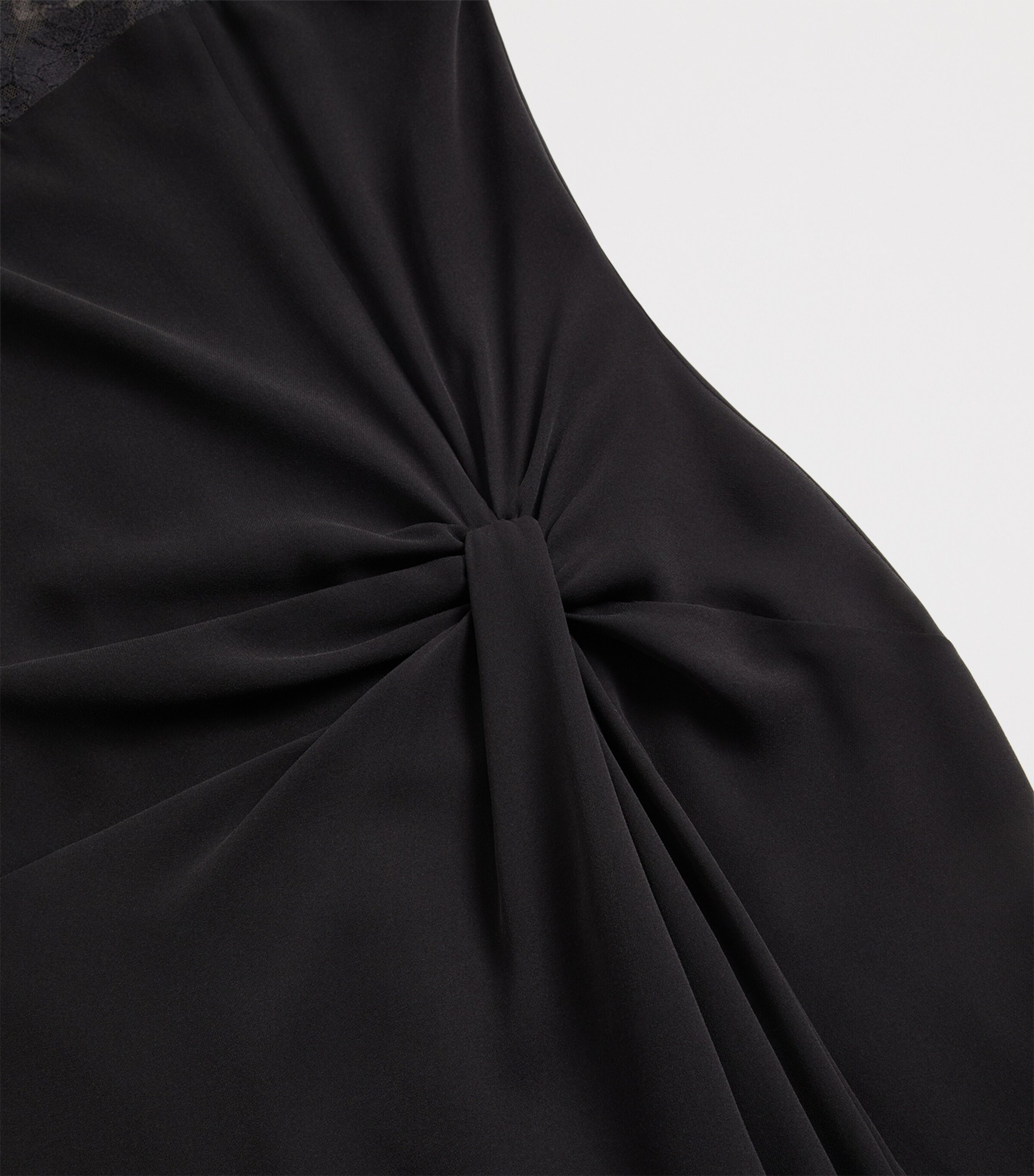 Valentino Womens Silk Georgette Midi Dress Image 7