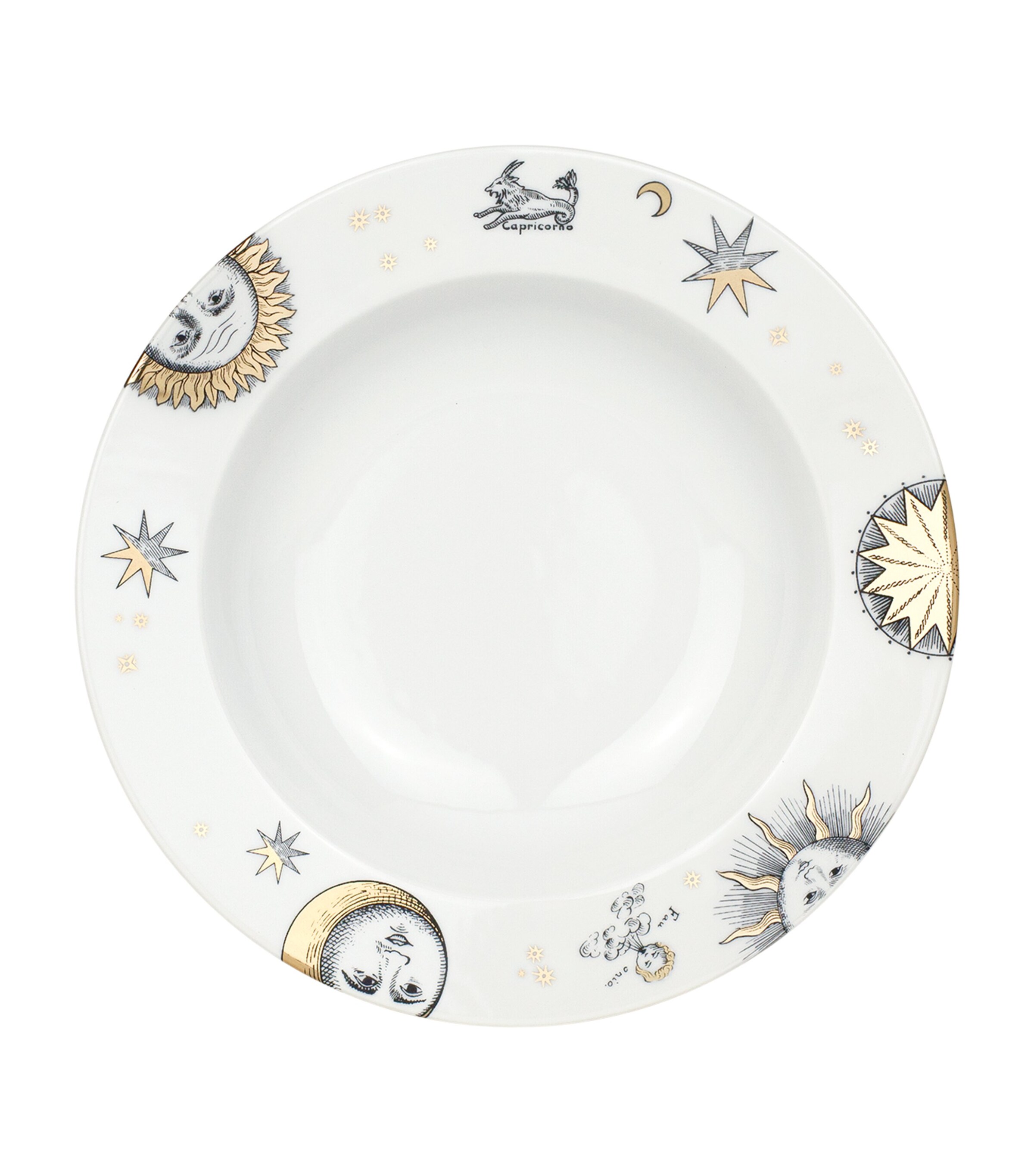 Fornasetti Set of 12 Astronomici Soup Plates (22cm) Image 10