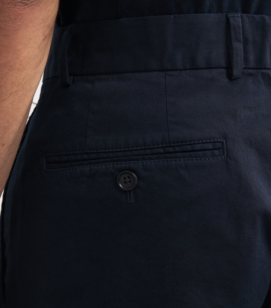 Stretch-Cotton Eaton Chinos  CHAIRMAN NAVY Image 6