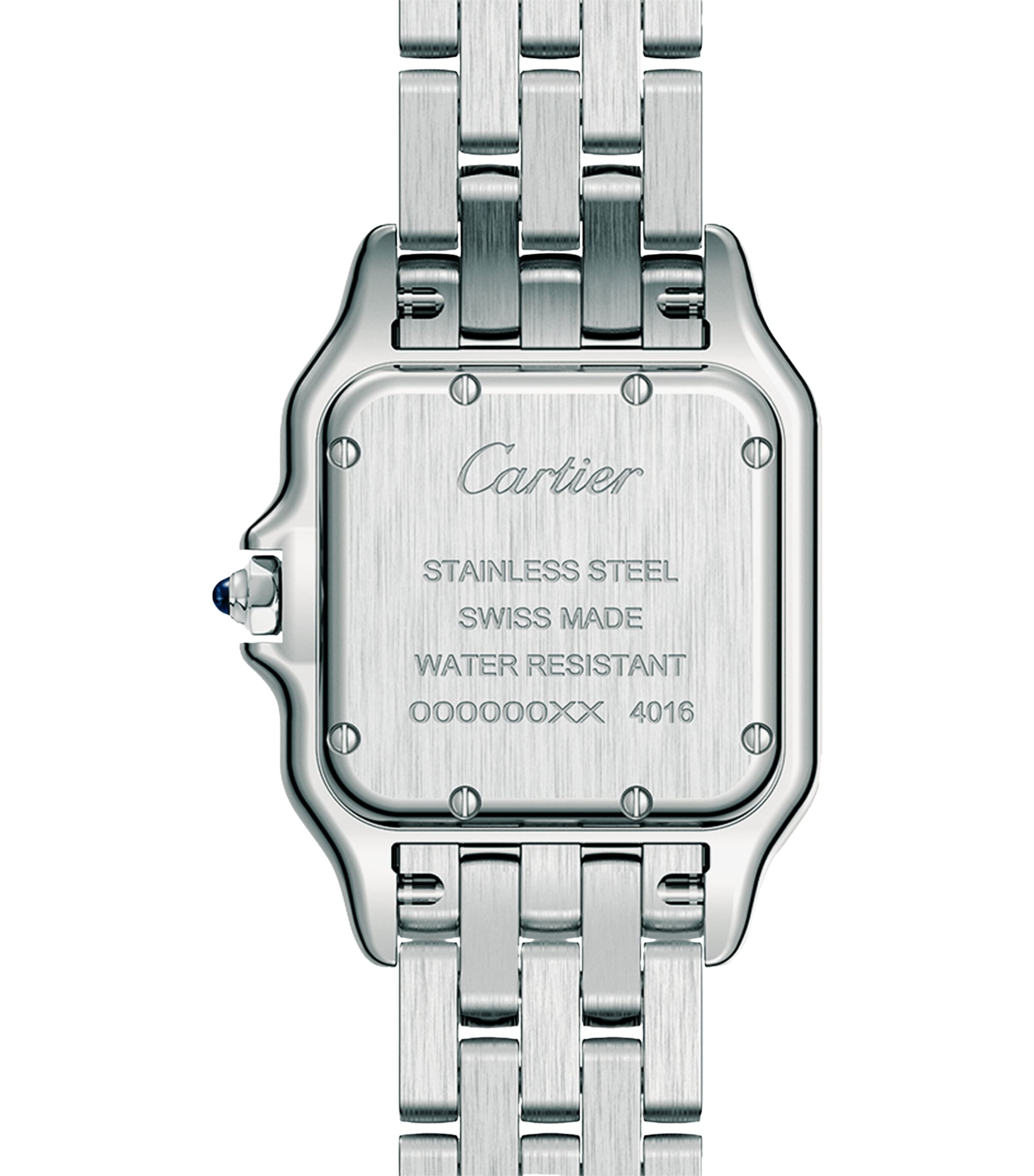 Medium Stainless Steel Panthère de Cartier Watch 27mm STEEL Image 7