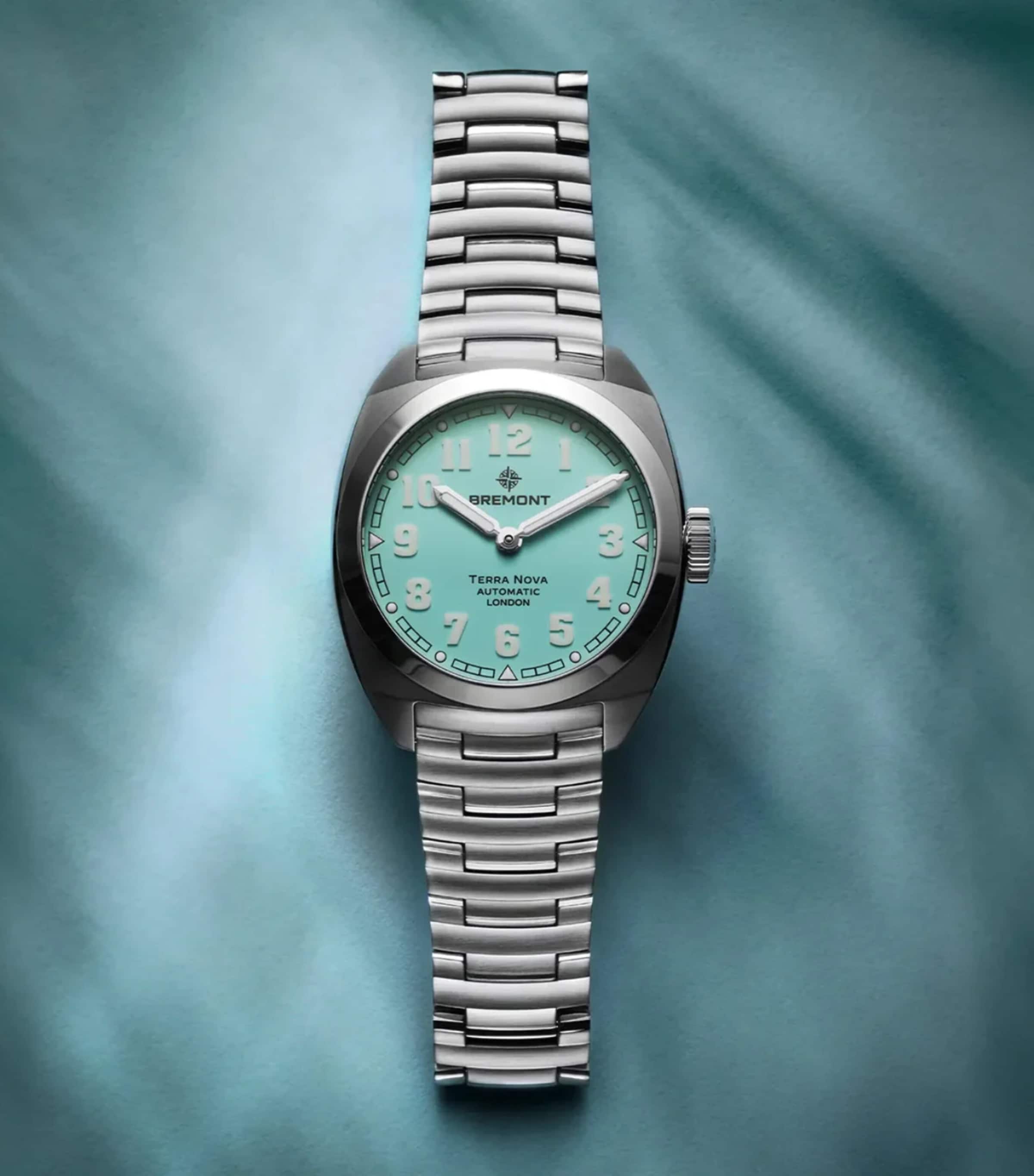 Stainless Steel Terra Nova Watch 38mm TURQUOISE Image 6