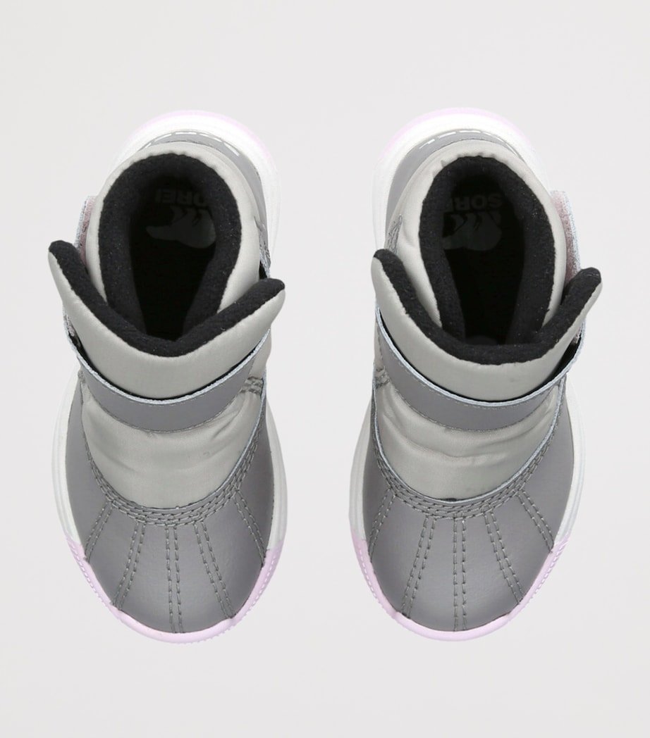 Whitney III Velcro Snow Boots GREY Image 4