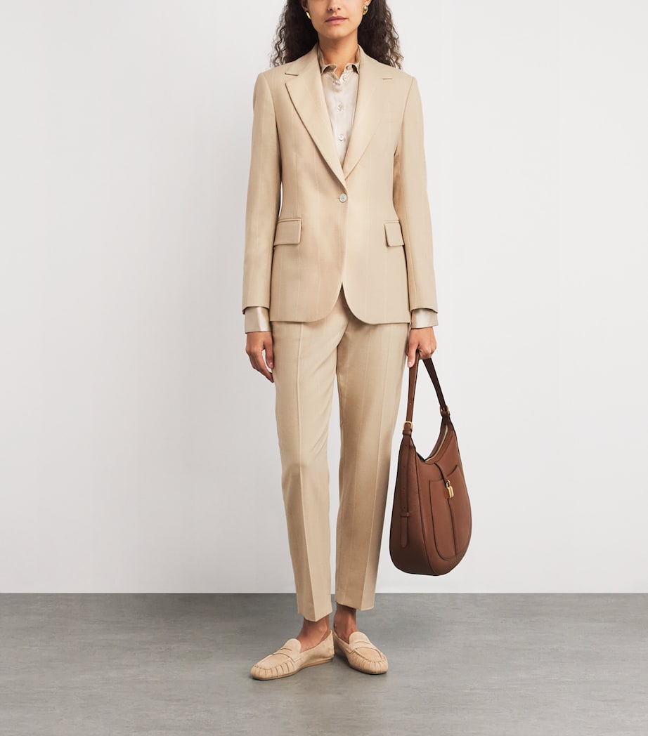 Wool Stripe Blazer SABBIA Image 2