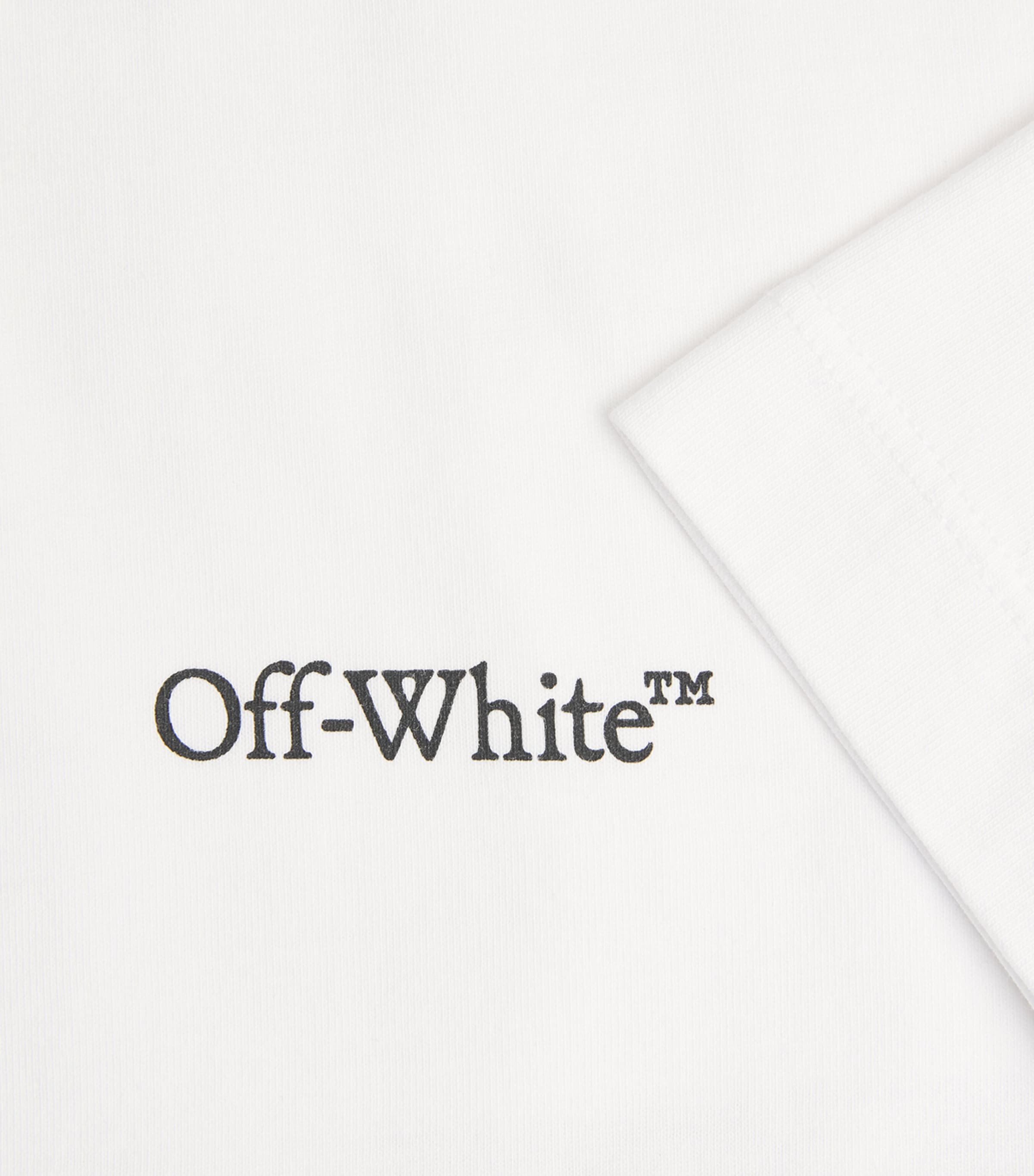 Off-White Mens Cotton Metal Arrows T-Shirt White Image 6