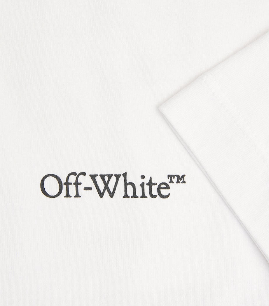 Off-White Mens Cotton Metal Arrows T-Shirt White Image 6