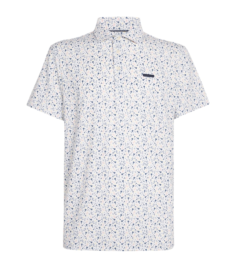 Airflow Polo Shirt TEE TIME RFND NVY Image 1