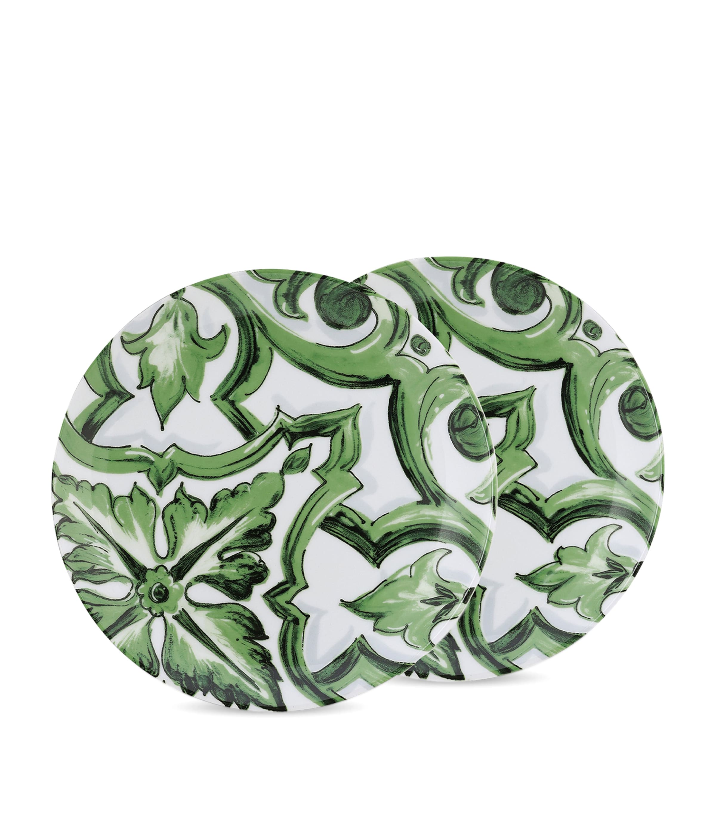 Dolce & Gabbana Casa Set Of 2 Dessert Plates