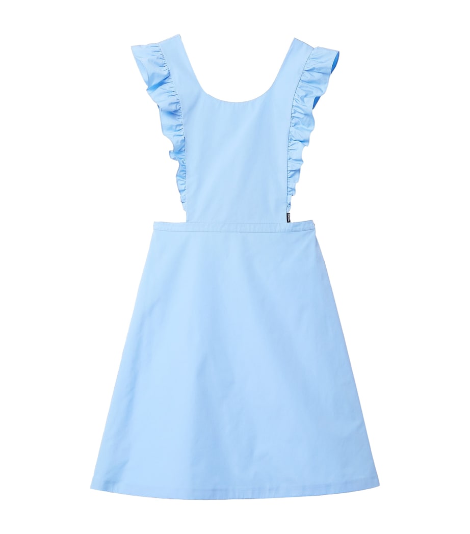 Miu Miu Womens Cotton Apron Mini Dress Image 1