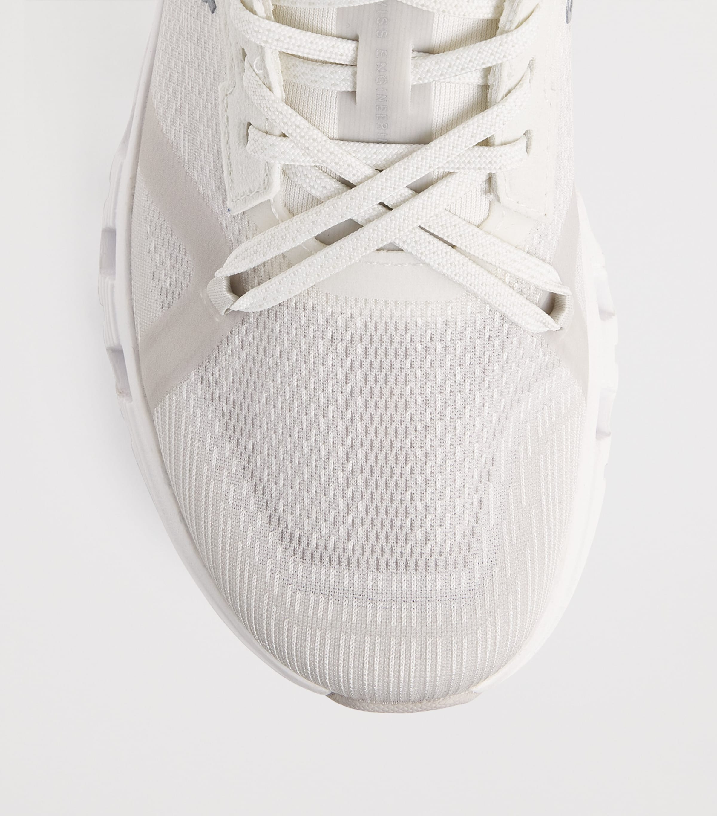 On Womens Cloud X 4 Trainers White | Wolf Image 4