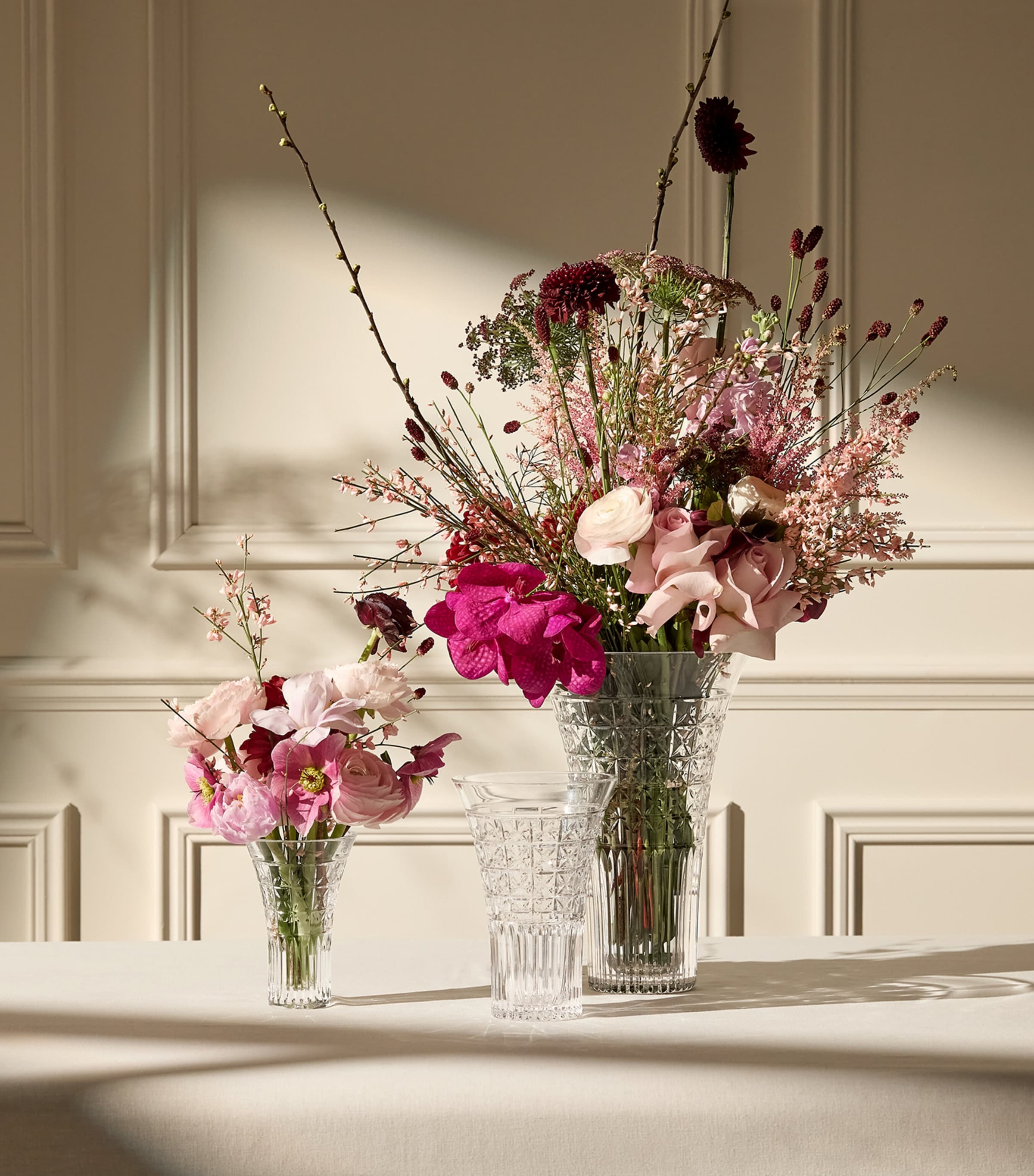 Waterford Mastercraft Powerscourt Vase (20cm) Clear Image 6