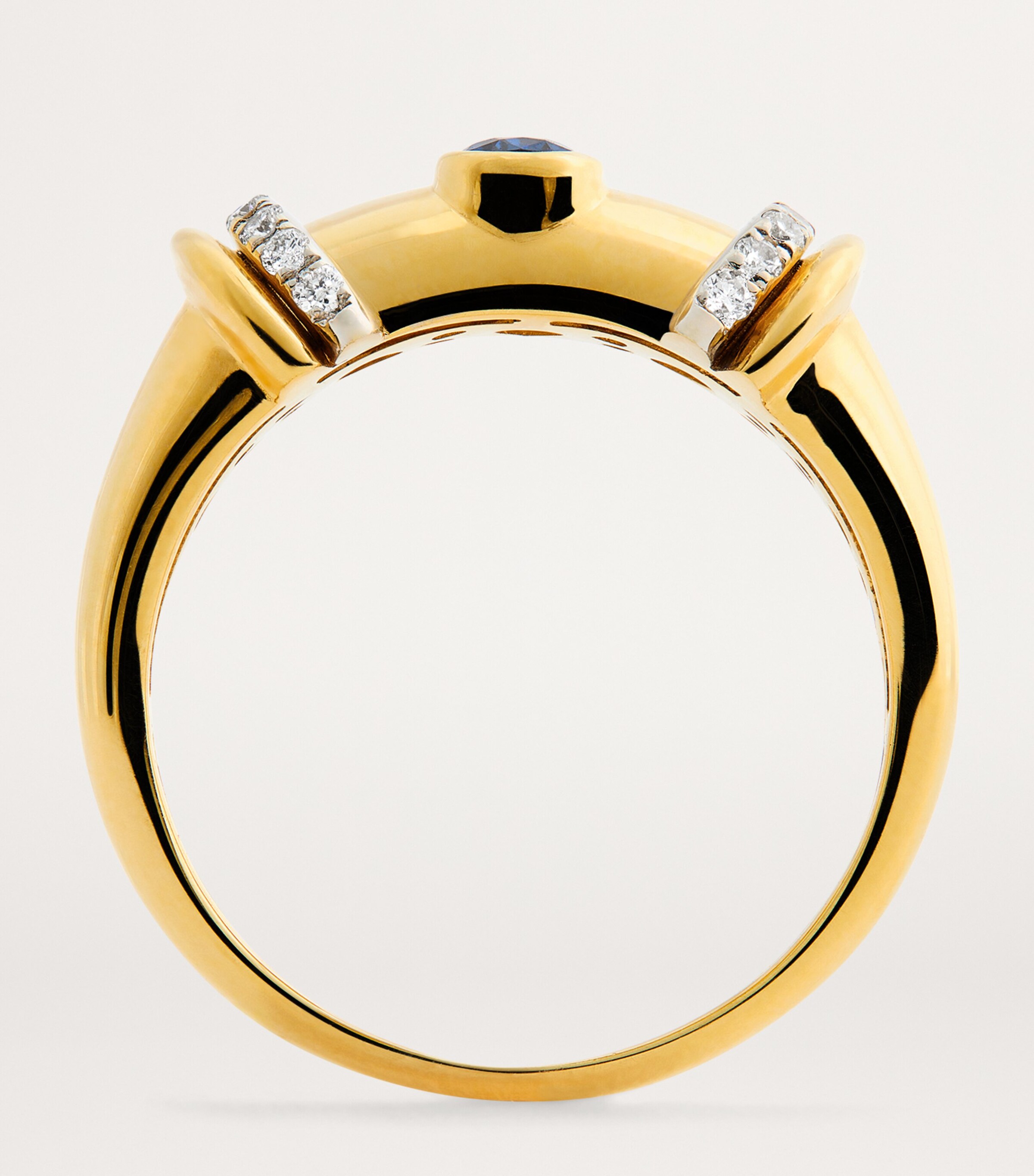 L'ATELIER NAWBAR Yellow Gold, Diamond and Sapphire Lot N*91 Ring Yellow Gold Image 3