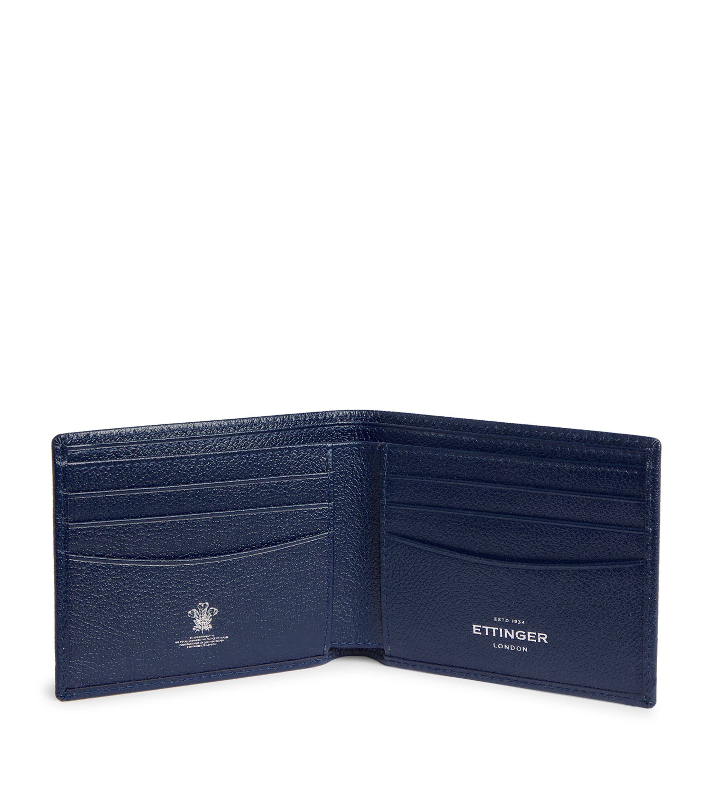 6-Slot Capra Bifold Wallet MARINE BLUE Image 3