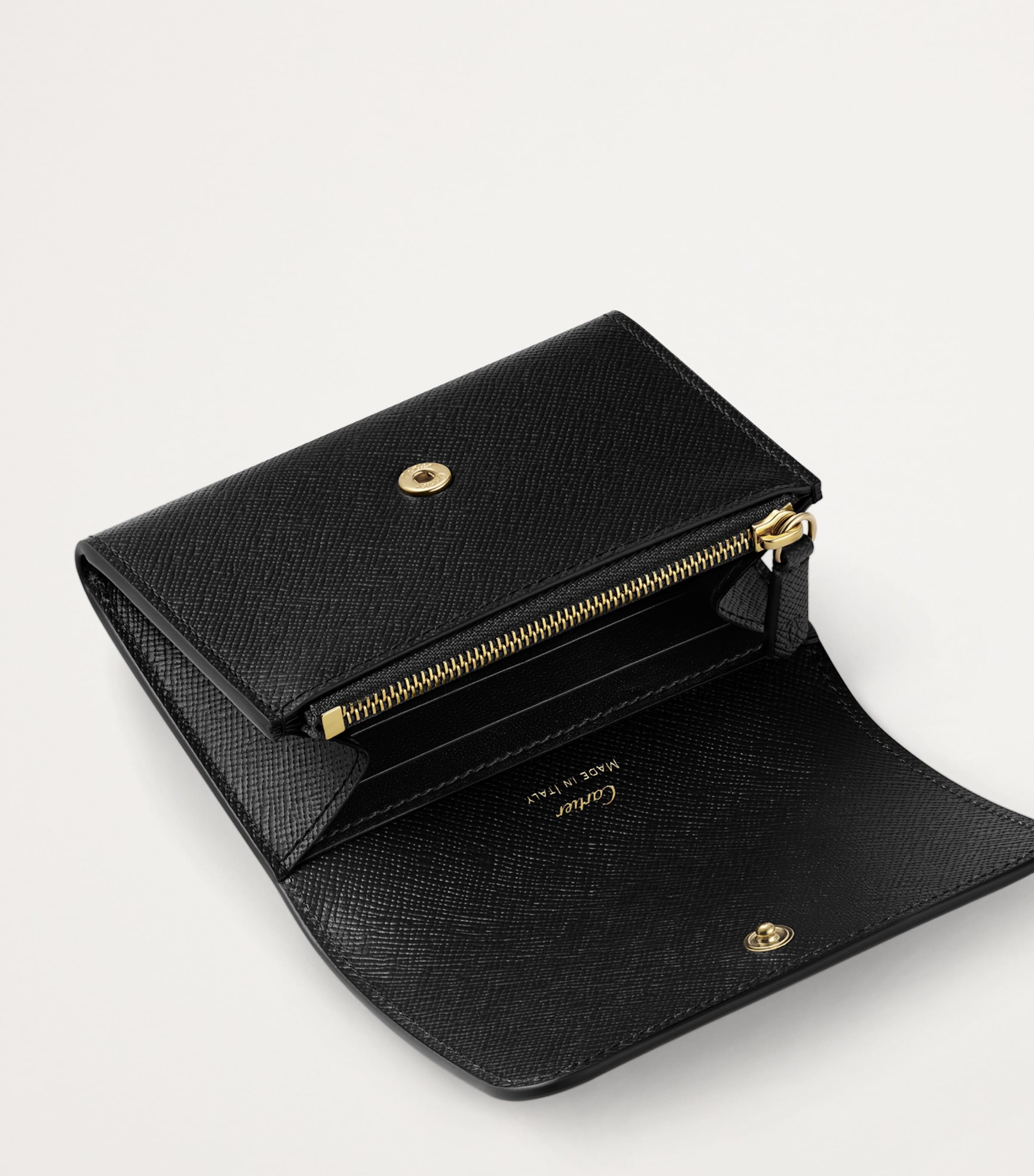 Mini Leather C de Cartier Wallet BLACK Image 5