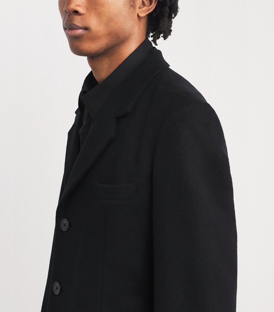 Wool-Cashmere Overcoat BLACK Image 6