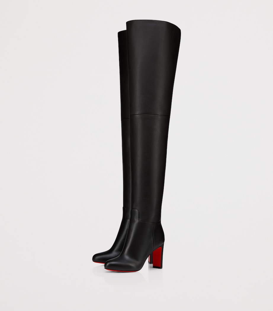 Loo Botta Leather Thigh-High Boots 85 7164 Image 2
