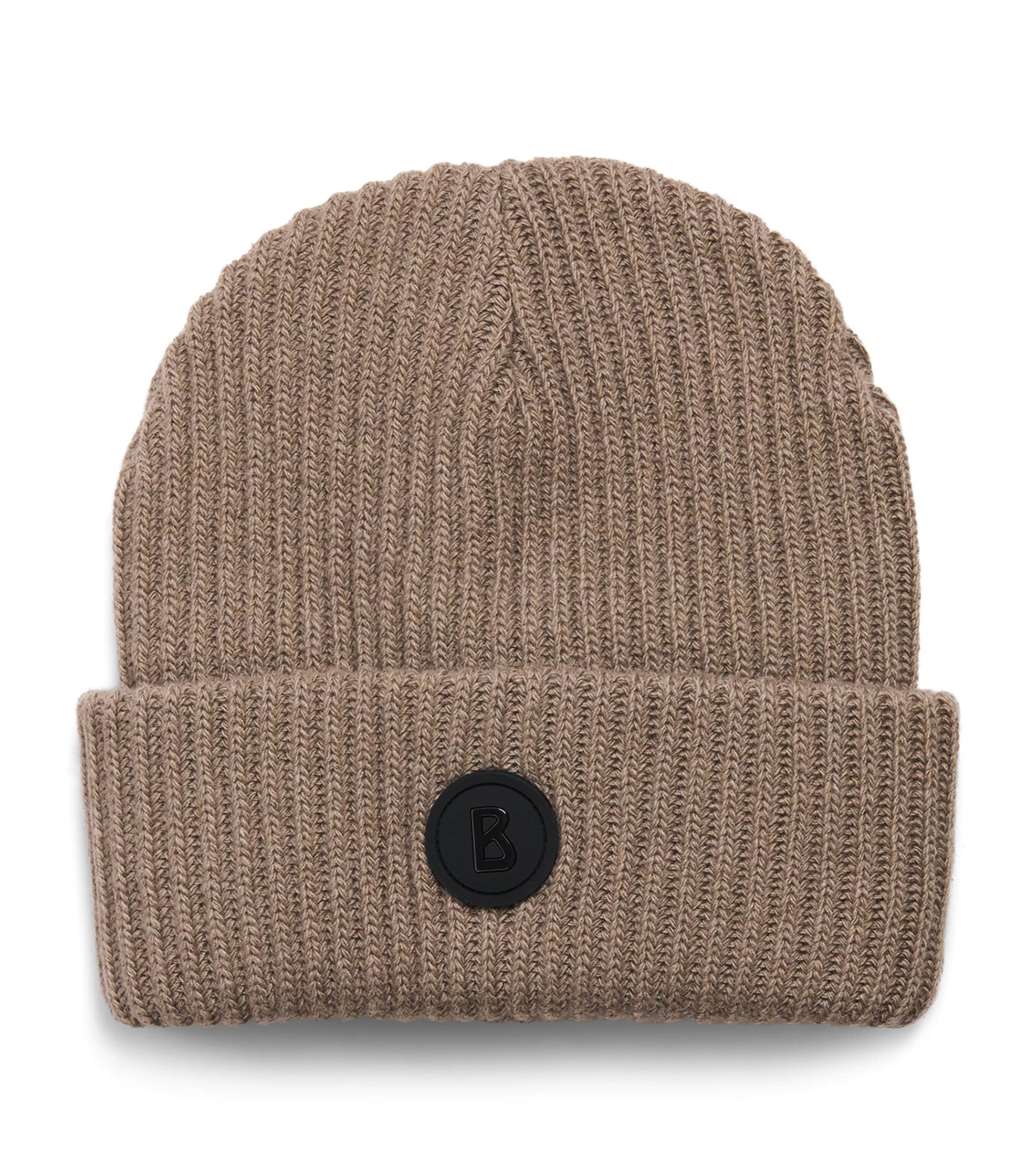 Bogner Ribbed Gustav Beanie In Neutral