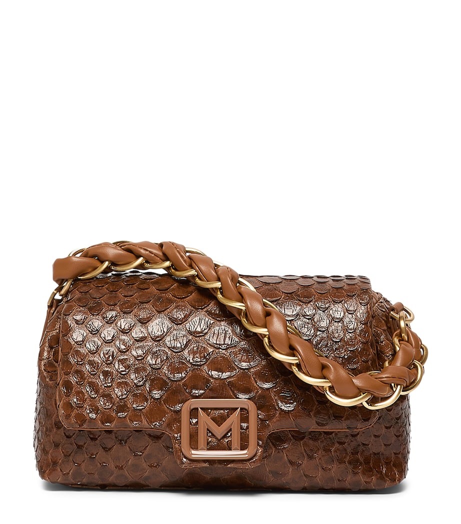 Marella Medium Le Muse Clutch Bag Caramel Image 1