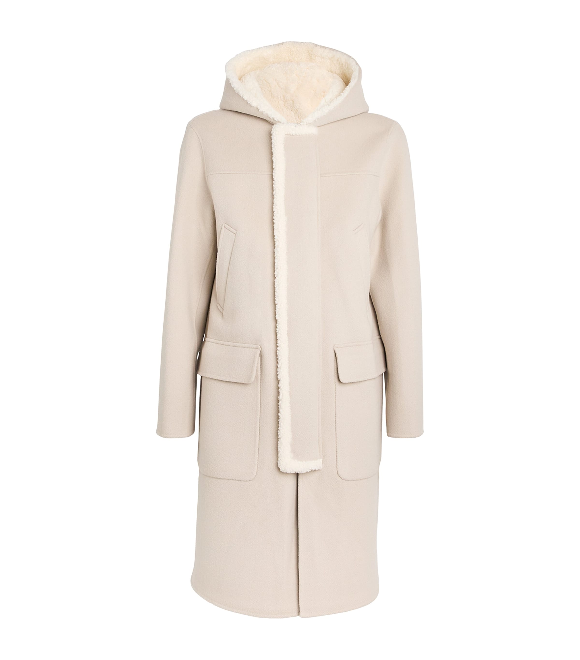 Mackage Rws Wool Abraham Coat In Beige