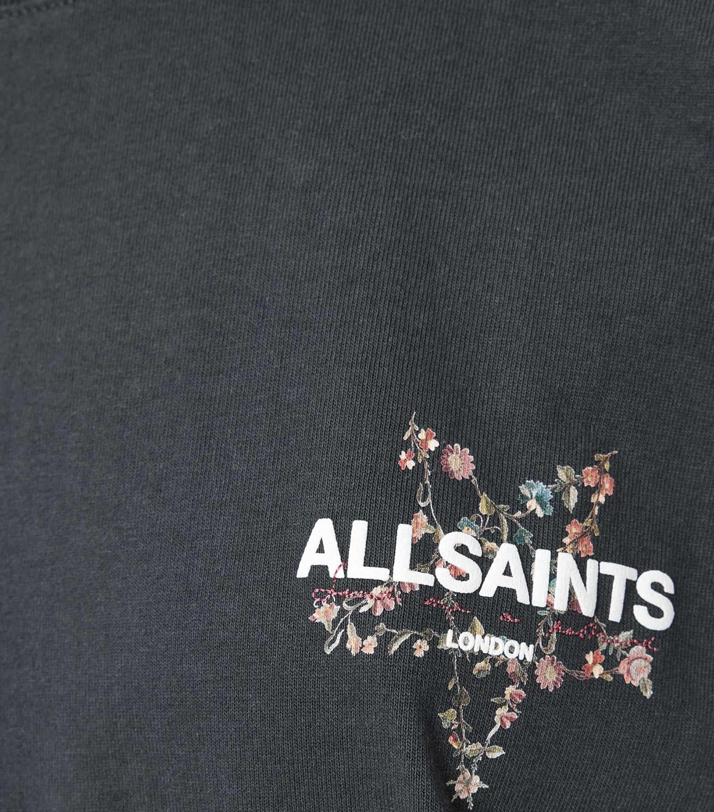 Cotton Pentacle Etta T-Shirt WASHED BLACK Image 9