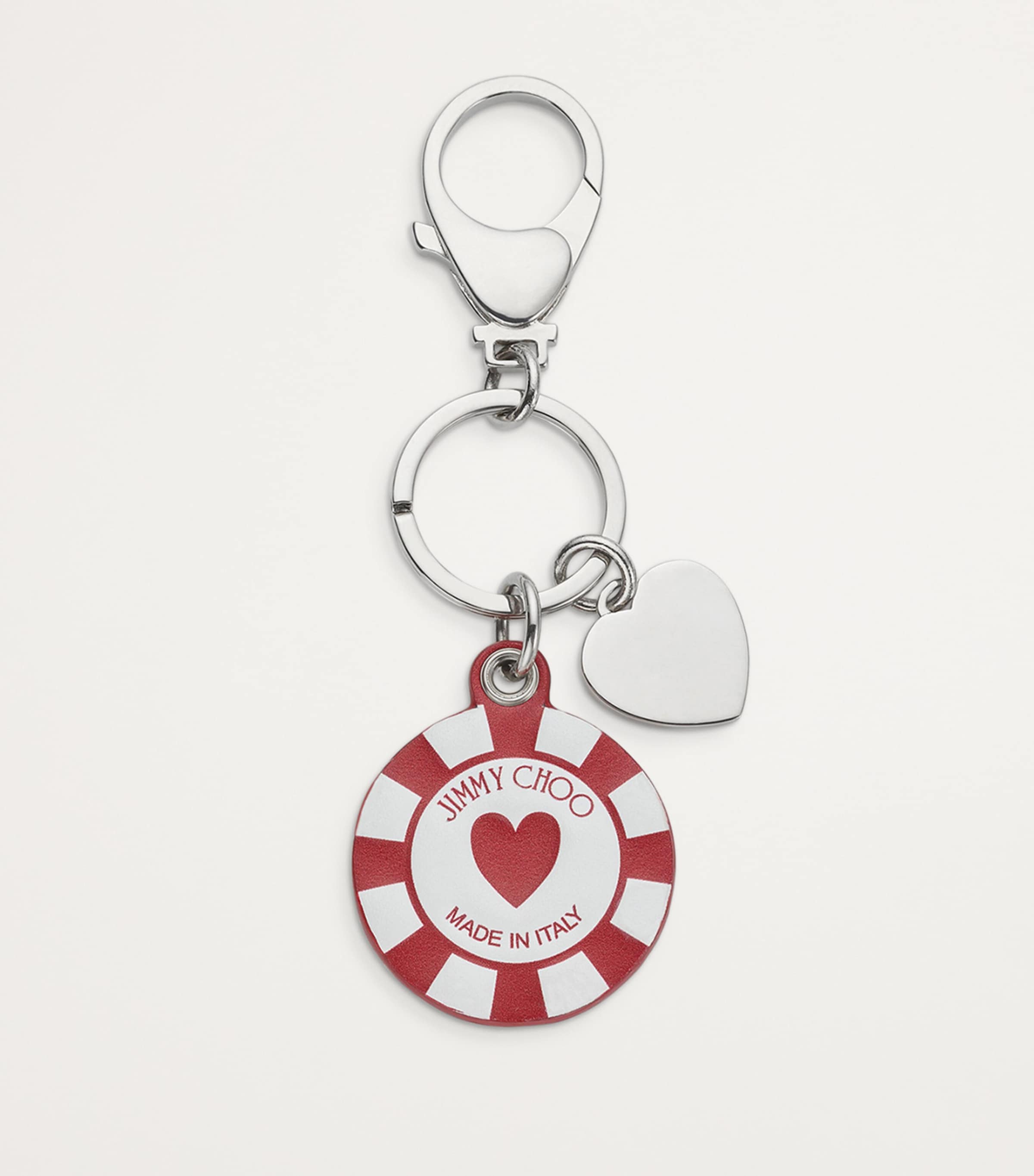 Chip Bag Charm POSTBOX RED/WHITE/SI Image 2