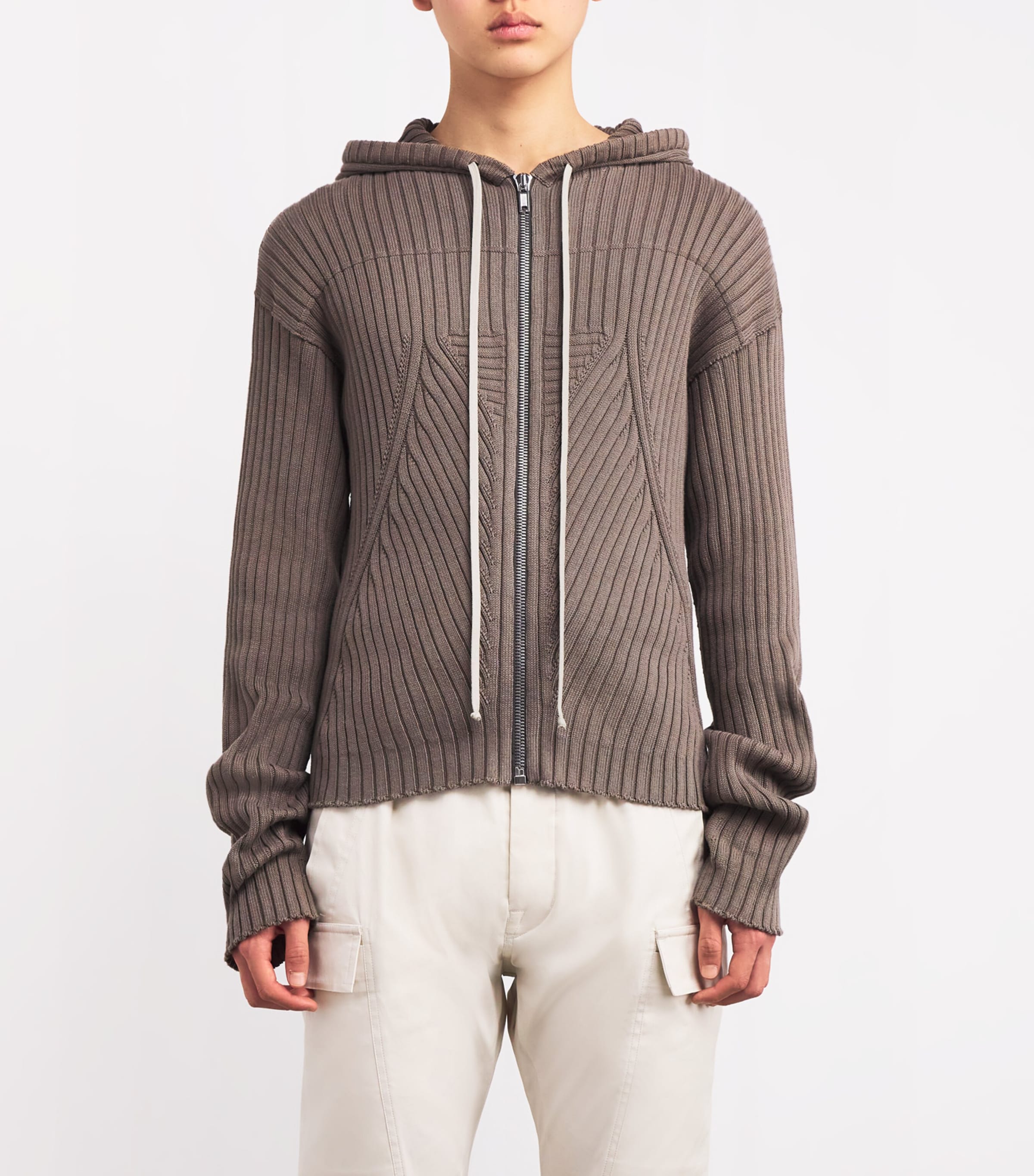 VIP【送料関税込】RICK OWENS WOOL BLEND BELTED HOODIE RICK OWENS - TOP - Rick Owens
