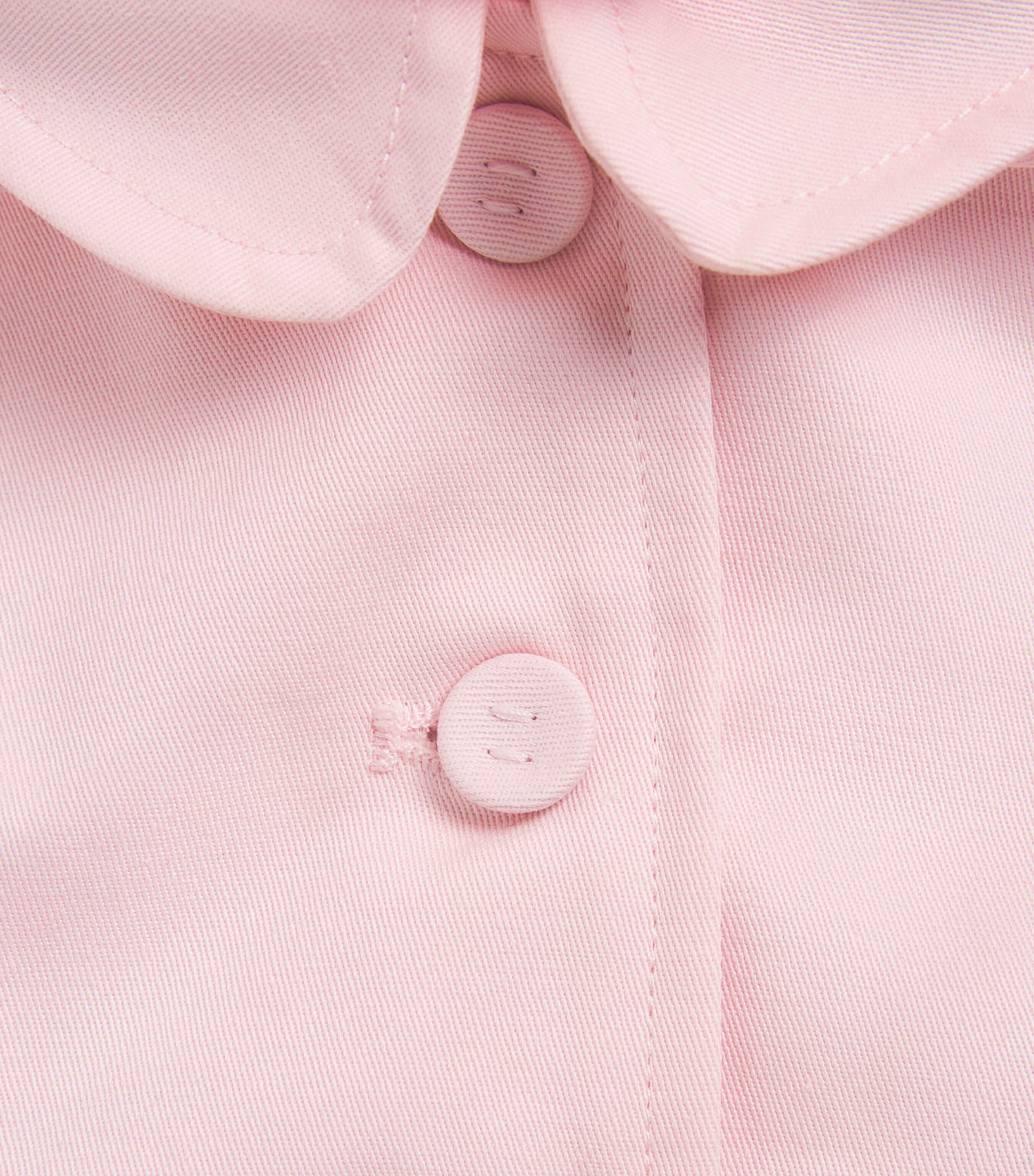 Twill Hooded Trench Coat (3 Months - 4 Years) 31ROSE PÂLE Image 3