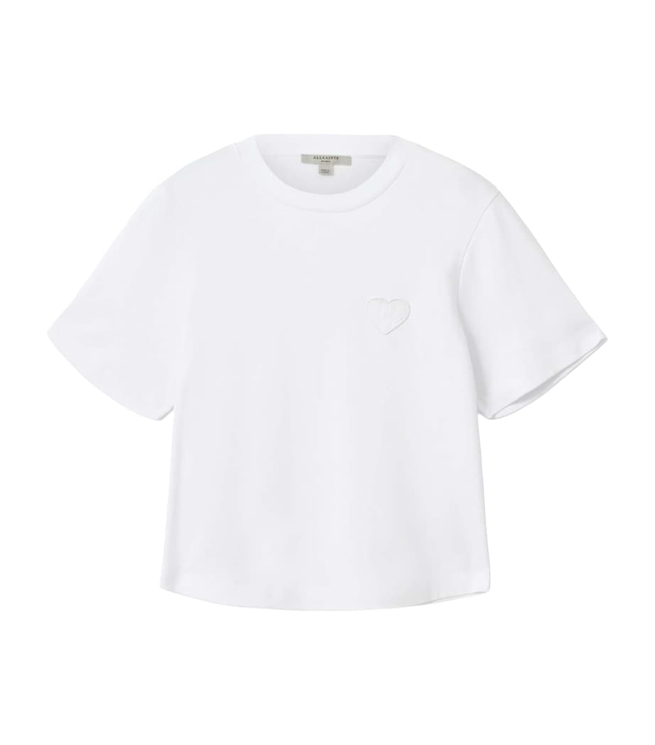 AllSaints Womens Organic Cotton Lover Lisa T-Shirt White Image 1