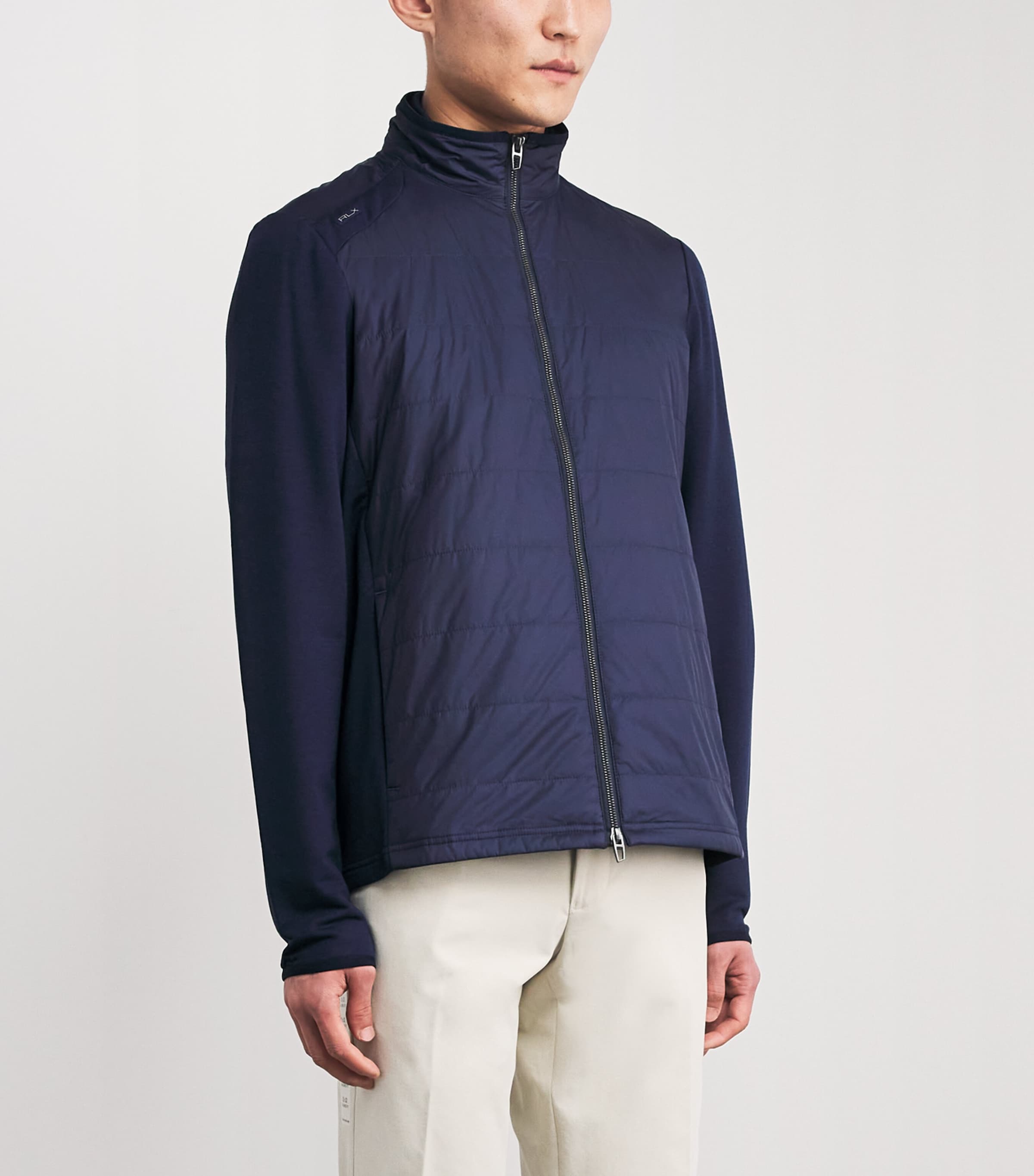 Padded High-Neck Jacket REFINED NAVY Image 3