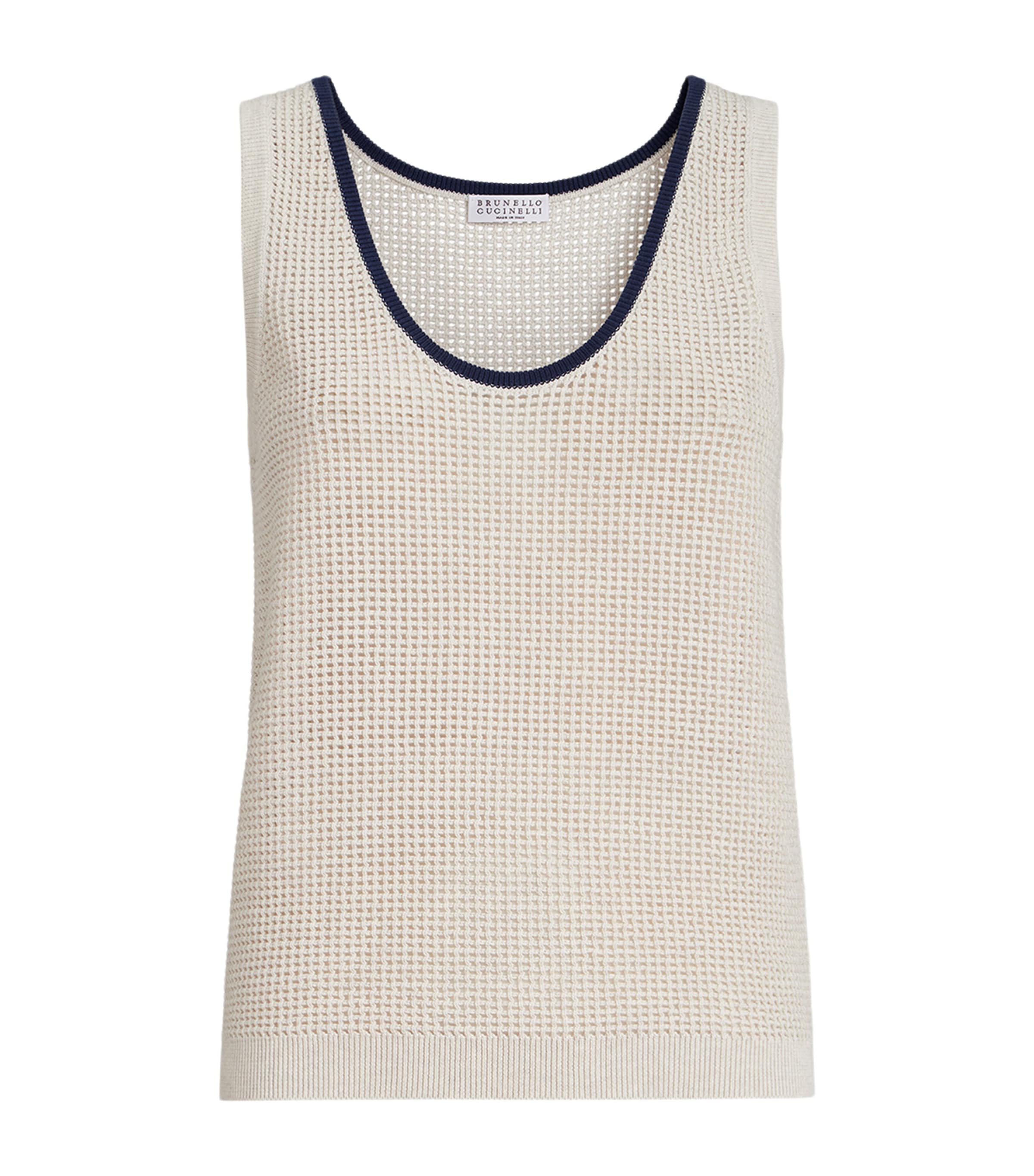 Knitted Sleeveless Top CYF11 Image 1