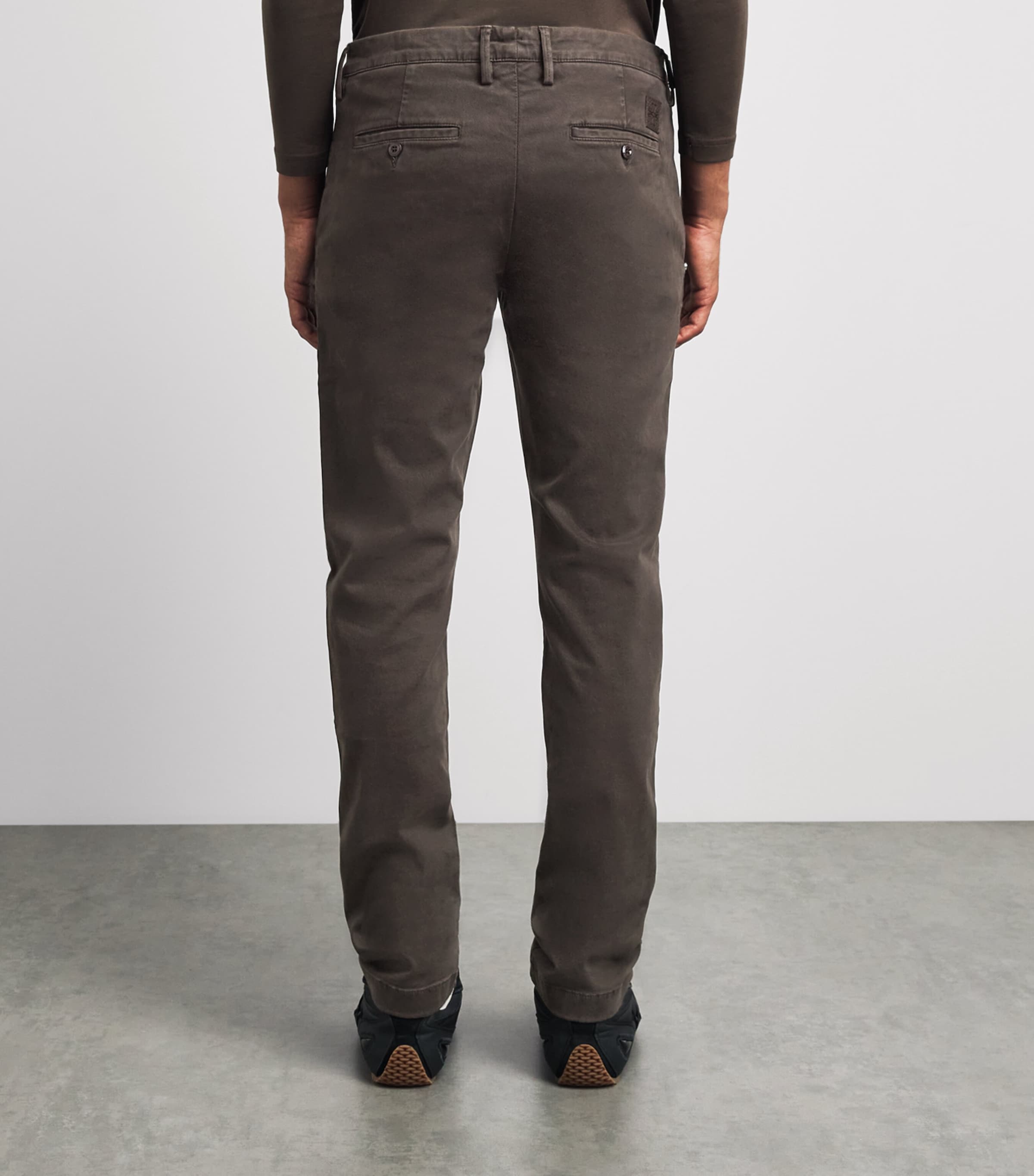 Jacob Cohën Mens Bobby Slim Chinos Brown Image 5