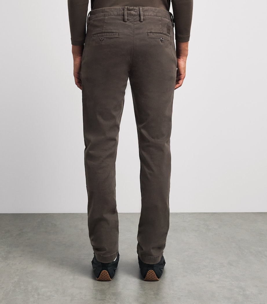 Jacob Cohën Mens Bobby Slim Chinos Brown Image 5