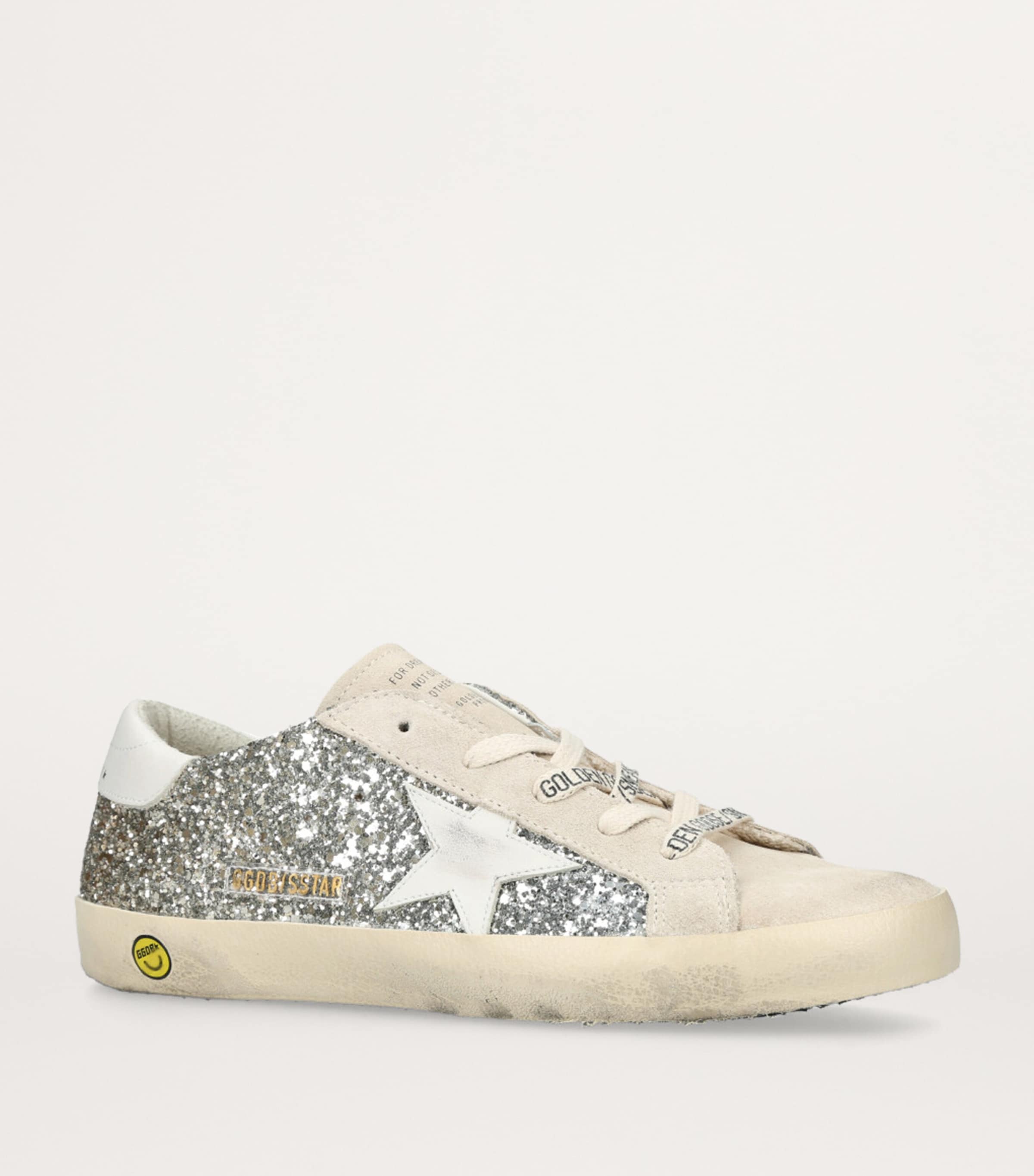 Glitter Superstar Sneakers GOLD Image 3