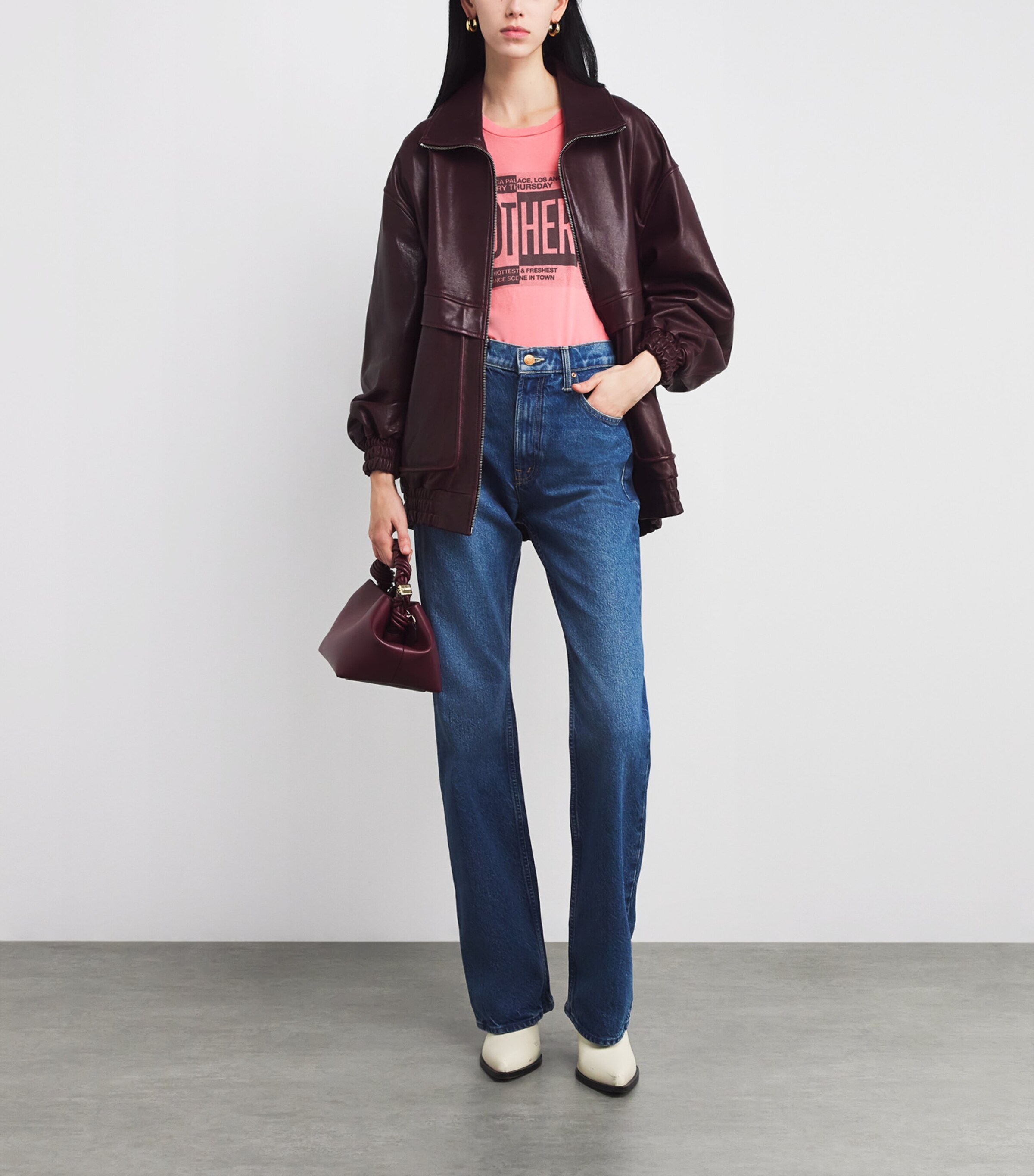 The Boxy Goodie T-Shirt MOTHER TICKET TKE Image 2