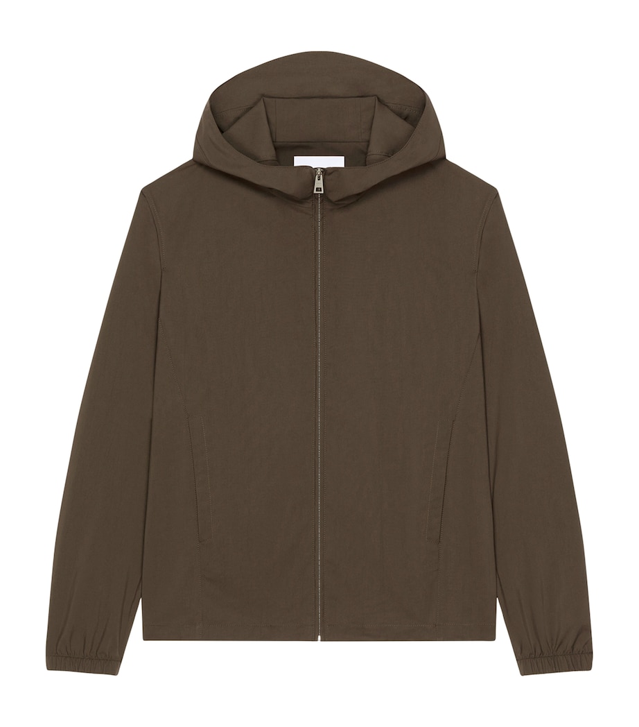 Givenchy Mens Logo Embroidered Windbreaker Jacket Image 1