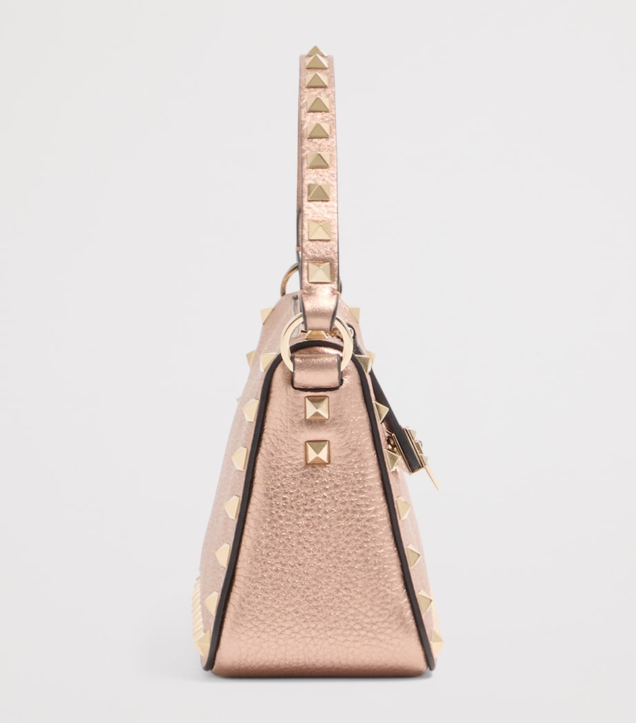Small Leather Rockstud Shoulder Bag GF9 Image 4