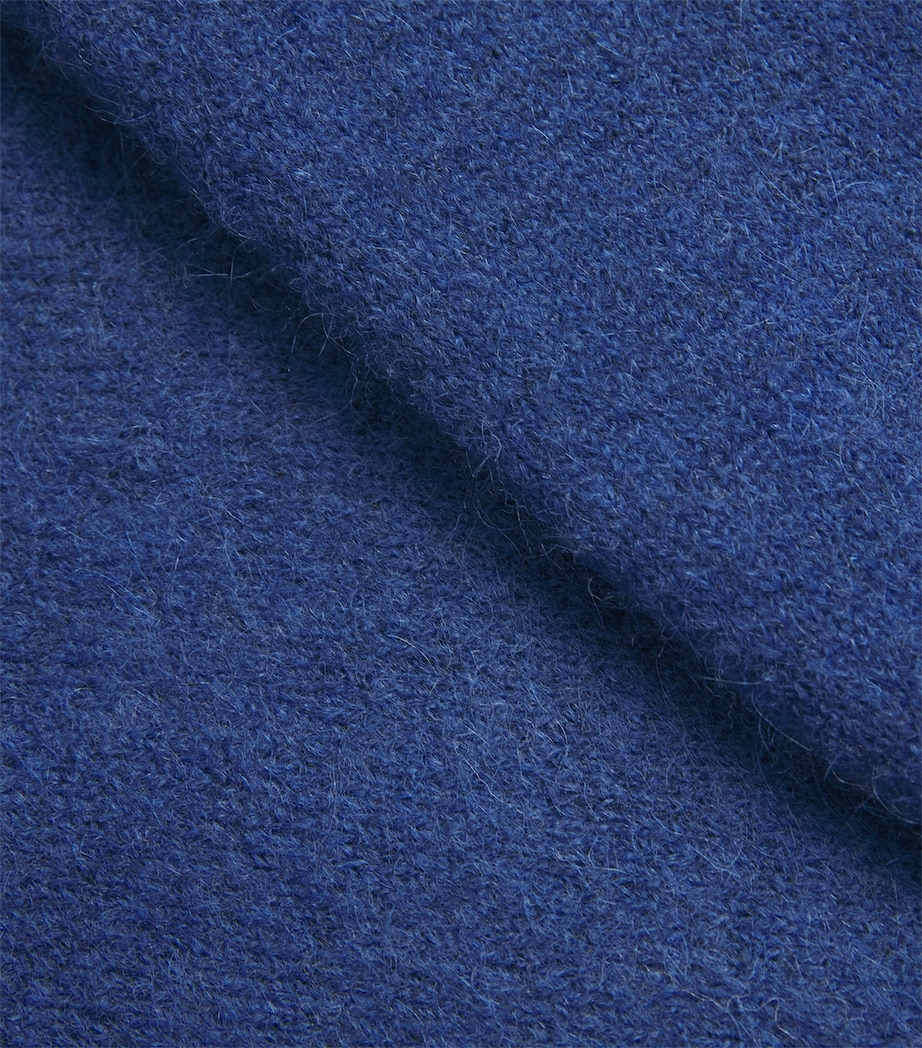 Wool-Mohair-Blend Wilde Sweater BLUE Image 5