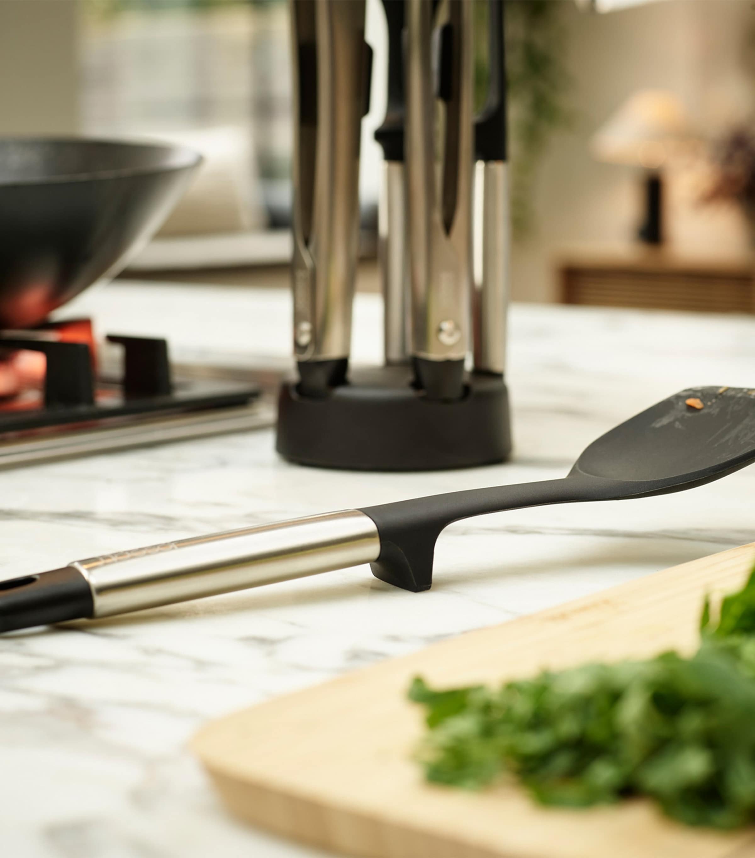 Elevate Fusion 5-Piece Utensil Set STAINLESS STEEL Image 2