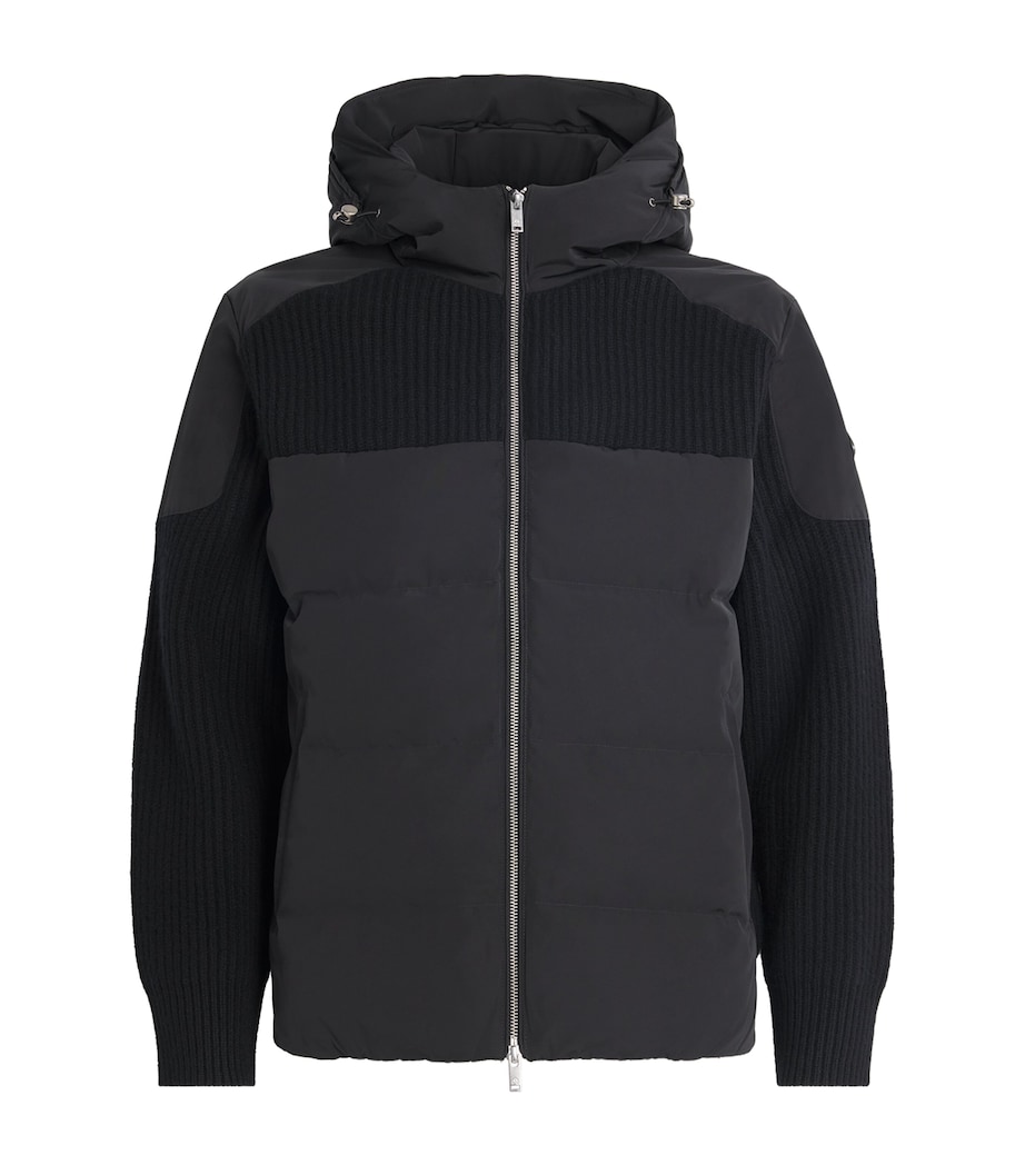 Down Hybrid Puffer Jacket BLACK - 292 Image 1