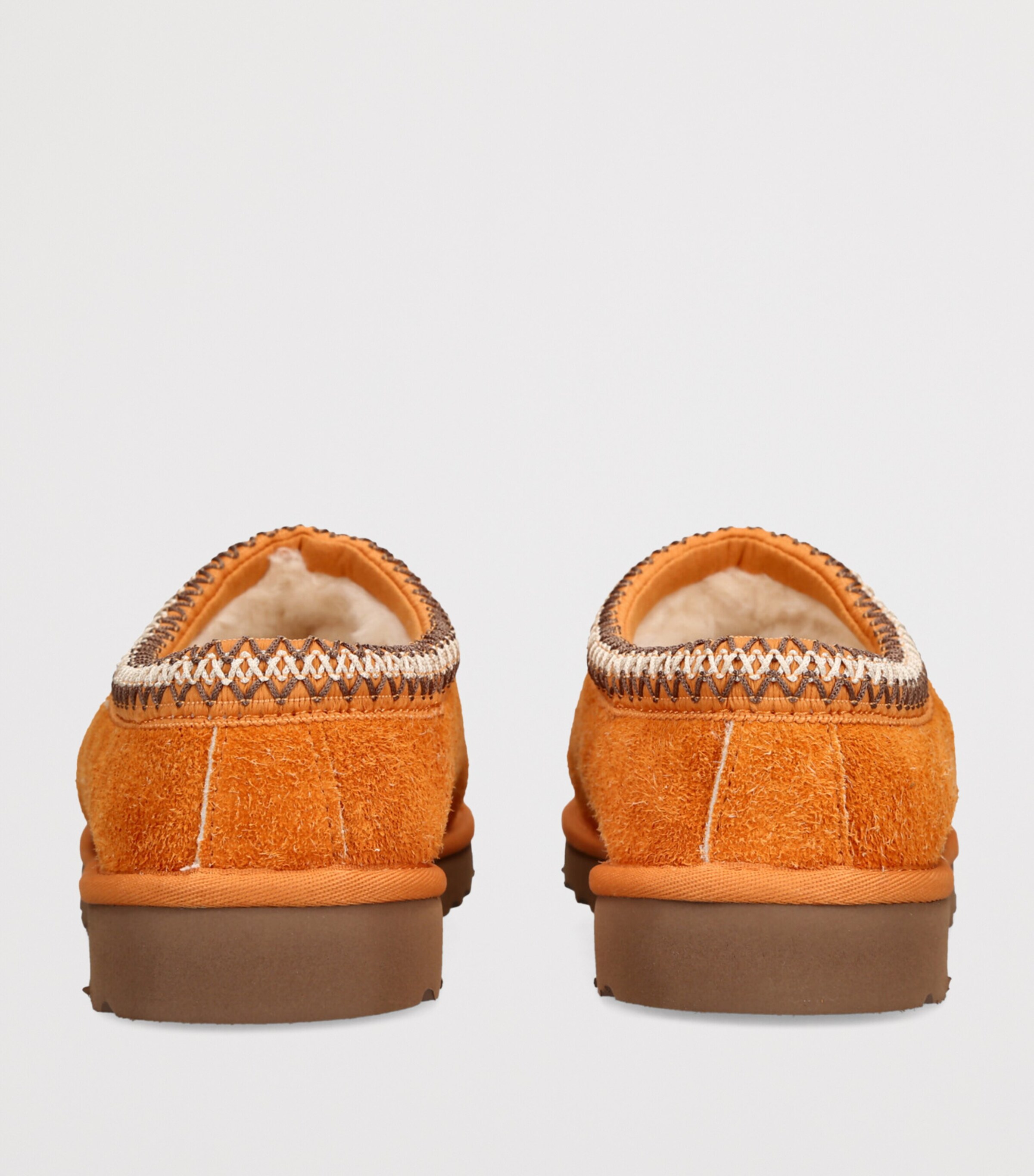 UGG Shaggy Suede Tasman Slippers Orange Image 2